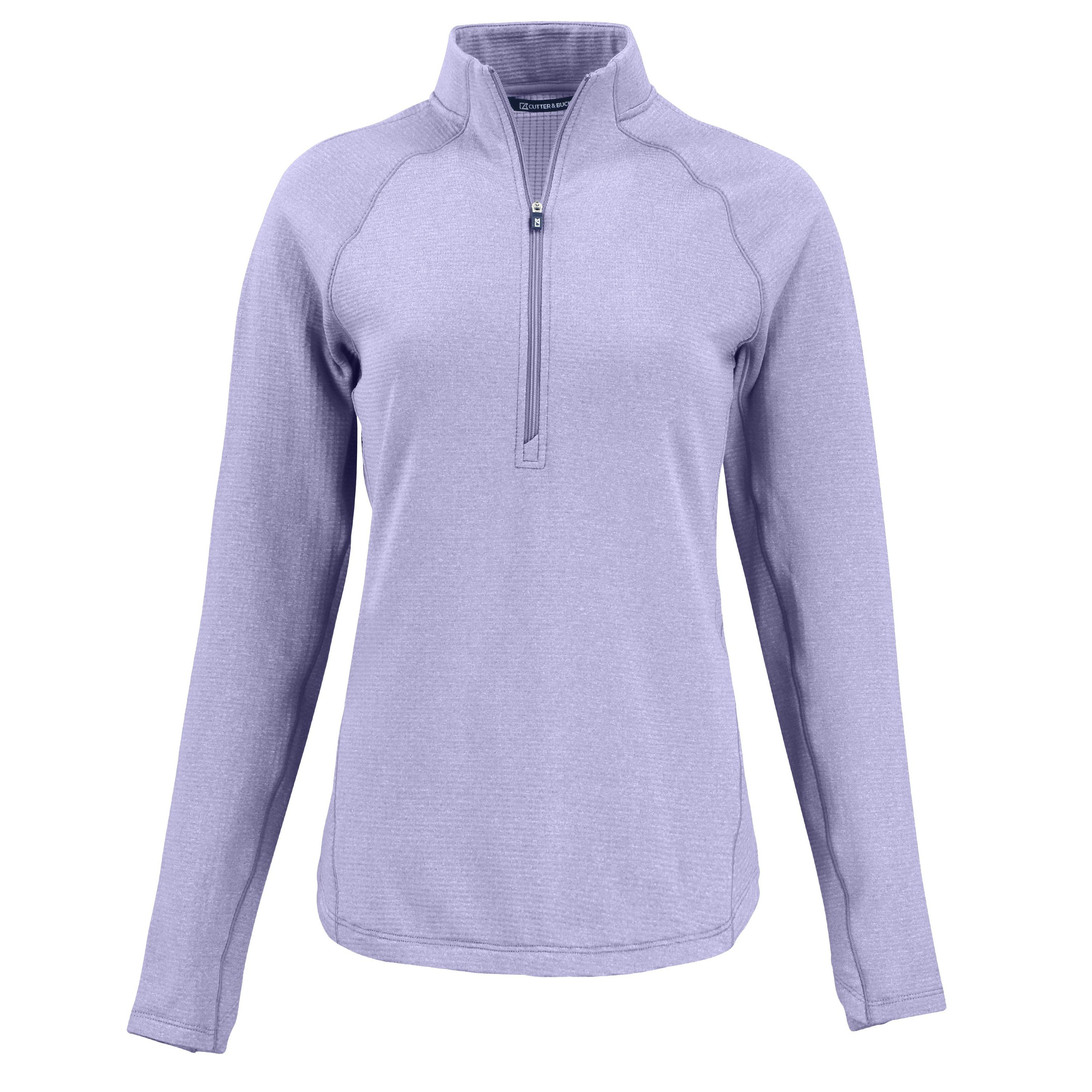 Cutter & Buck Peshastin Eco Fleece Recycled Womens Half Zip Pullover