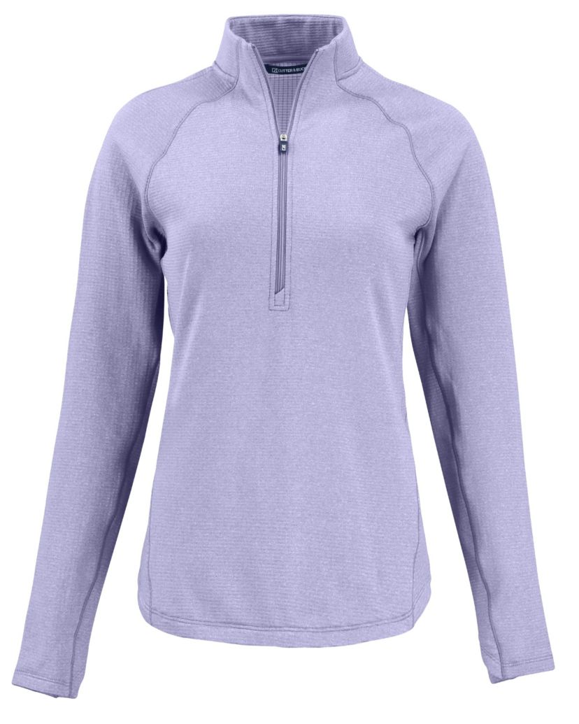 Cutter & Buck Peshastin Eco Fleece Recycled Womens Half Zip Pullover