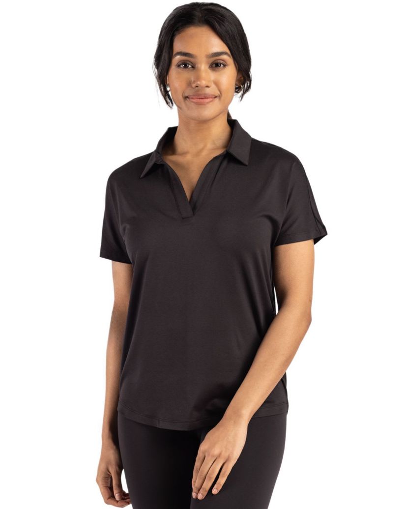 Cutter & Buck Coastline Epic Comfort Recycled Womens Dolman Polo