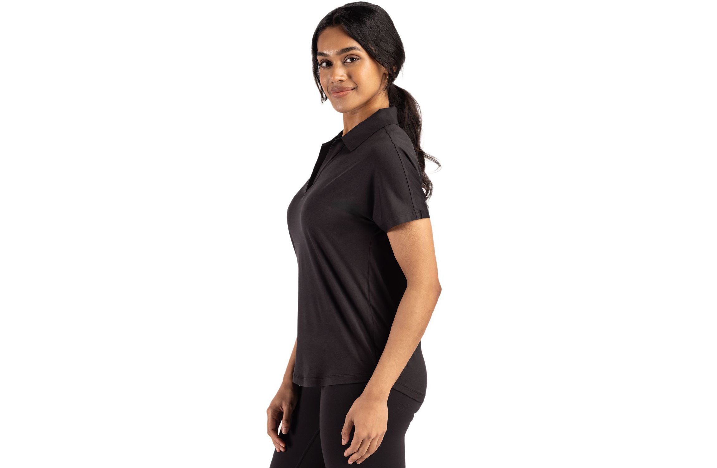 Cutter & Buck Coastline Epic Comfort Recycled Womens Dolman Polo