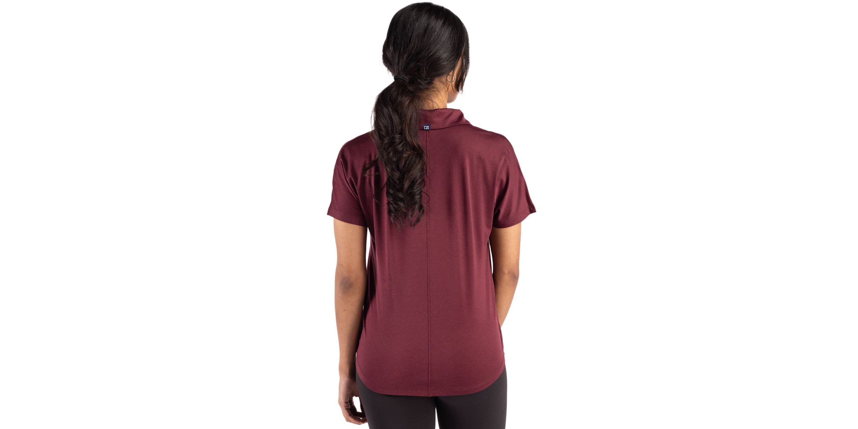 Cutter & Buck Coastline Epic Comfort Recycled Womens Dolman Polo