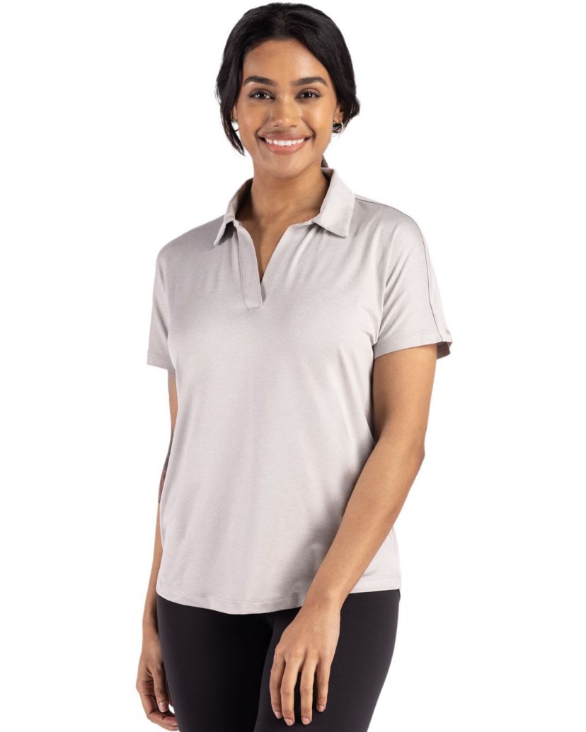 Cutter & Buck Coastline Epic Comfort Recycled Womens Dolman Polo