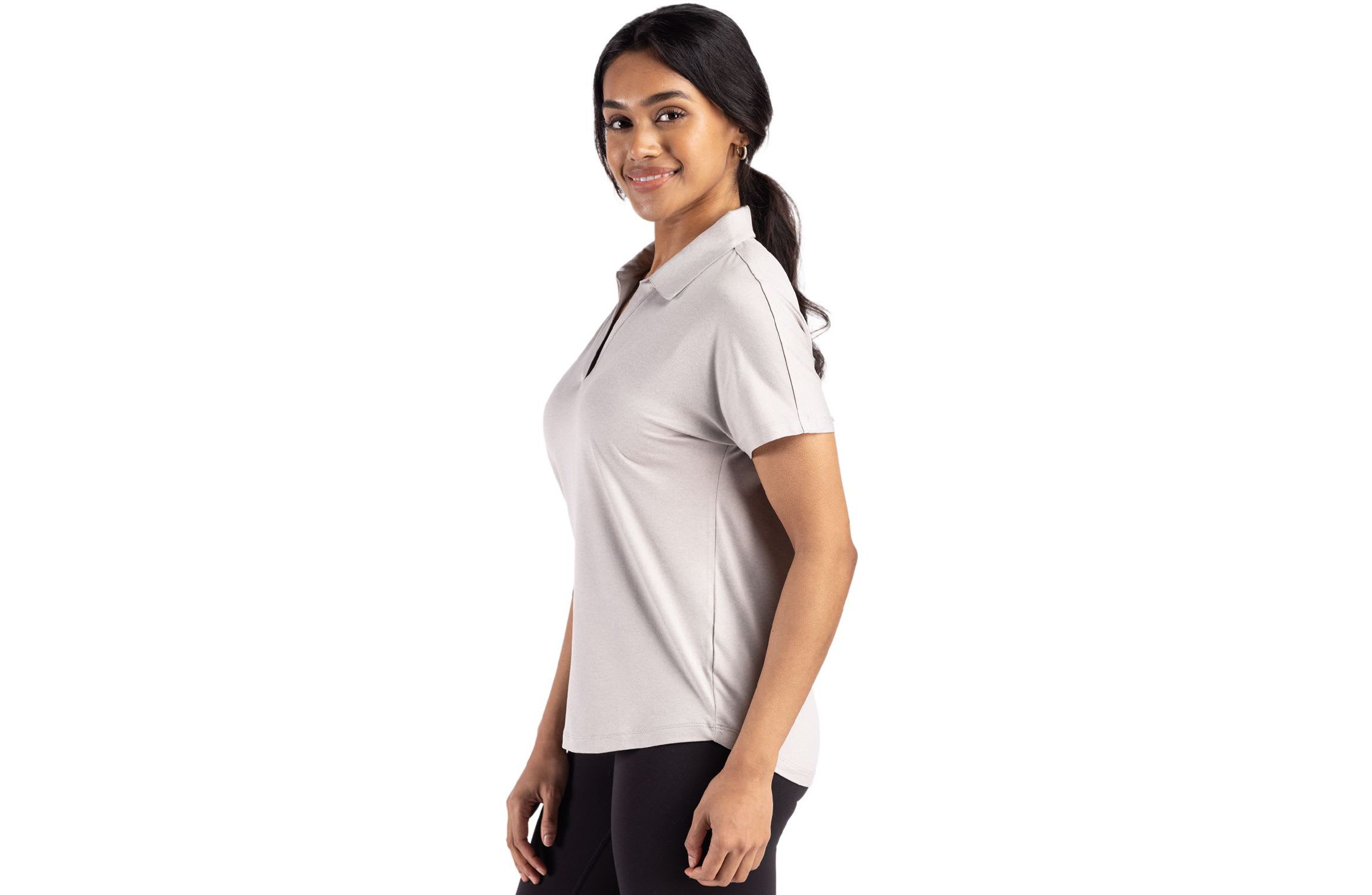 Cutter & Buck Coastline Epic Comfort Recycled Womens Dolman Polo