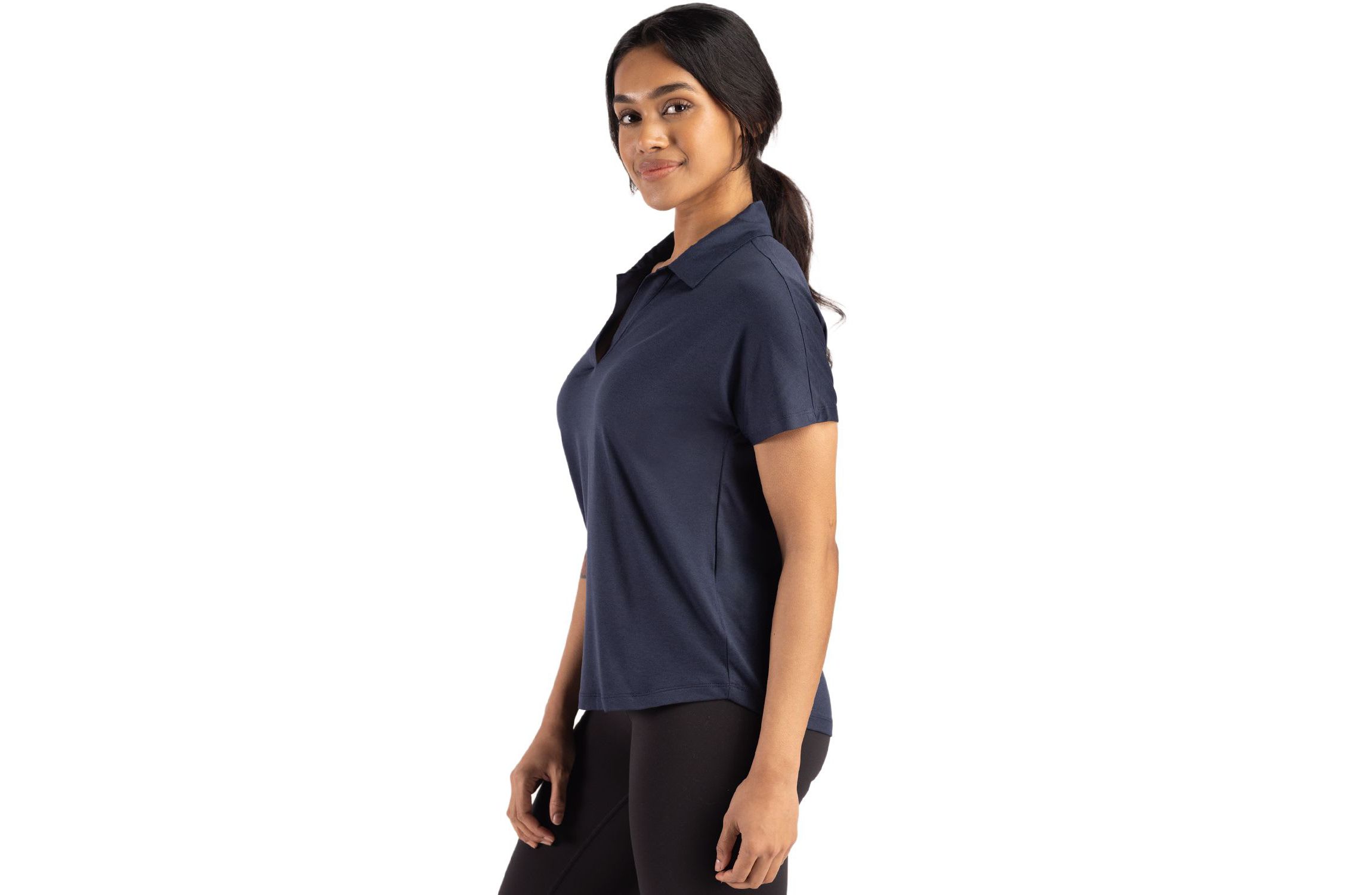 Cutter & Buck Coastline Epic Comfort Recycled Womens Dolman Polo