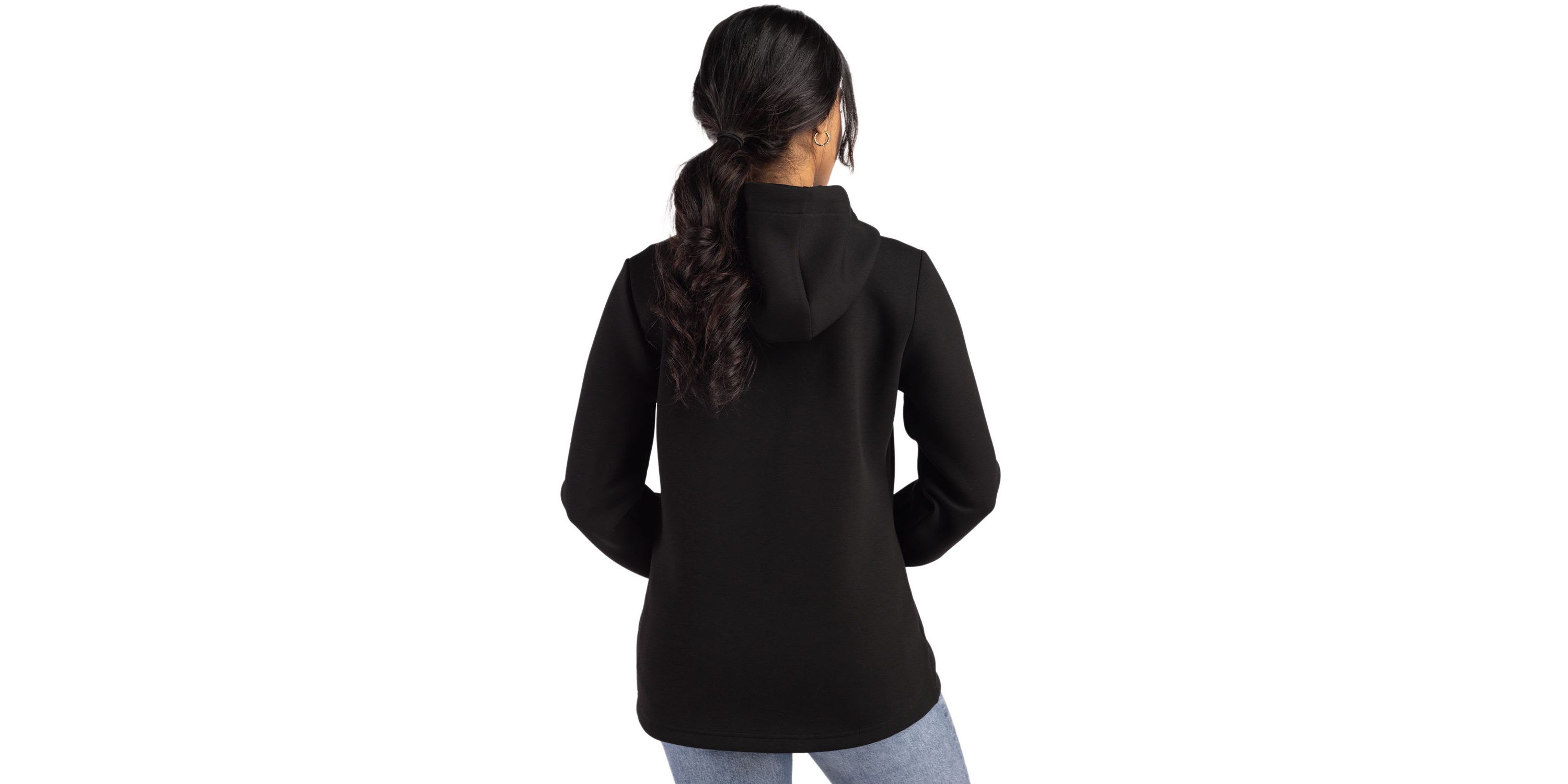 Cutter & Buck Roam Epic Comfort Recycled Womens Full Zip Hooded Jacket