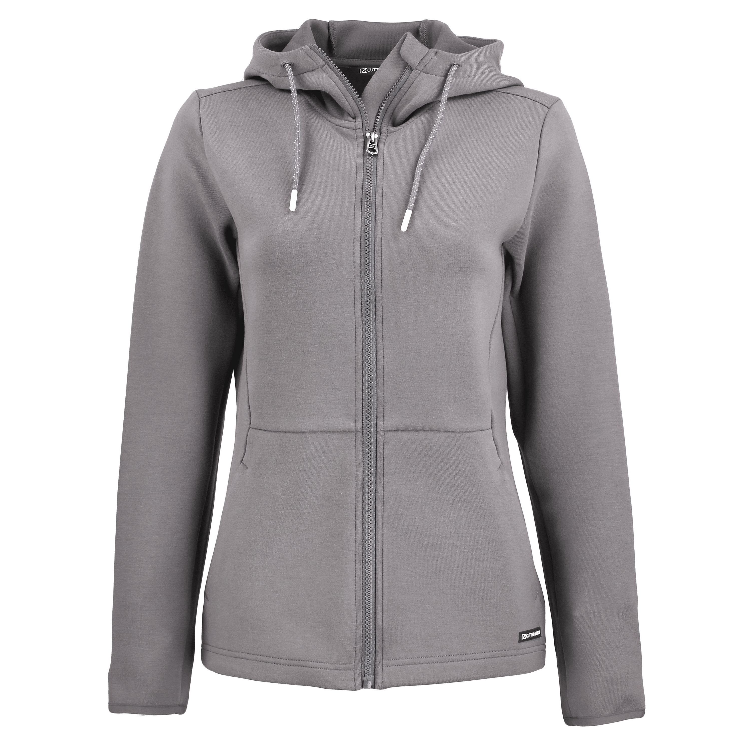 Cutter & Buck Roam Epic Comfort Recycled Womens Full Zip Hooded Jacket