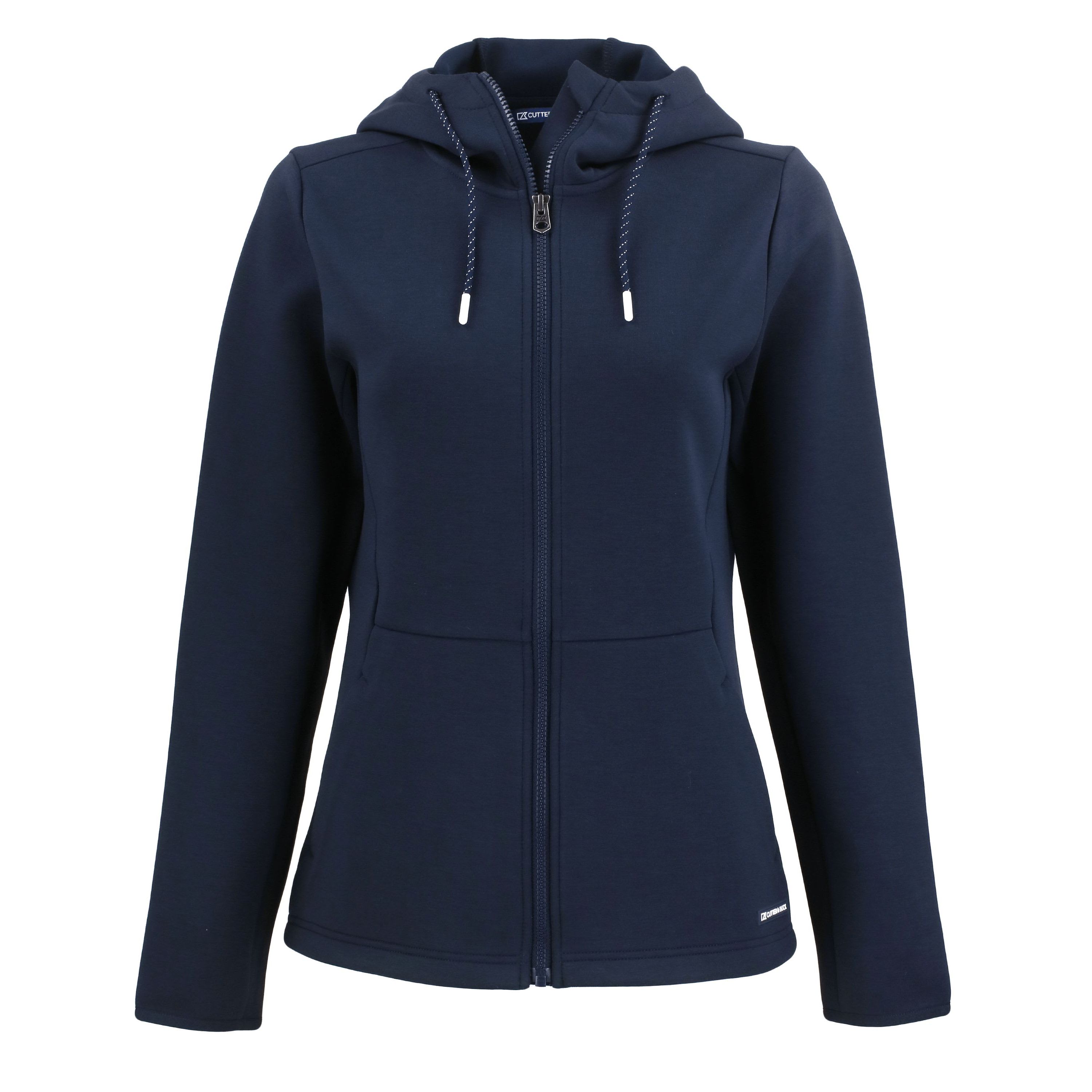Cutter & Buck Roam Epic Comfort Recycled Womens Full Zip Hooded Jacket