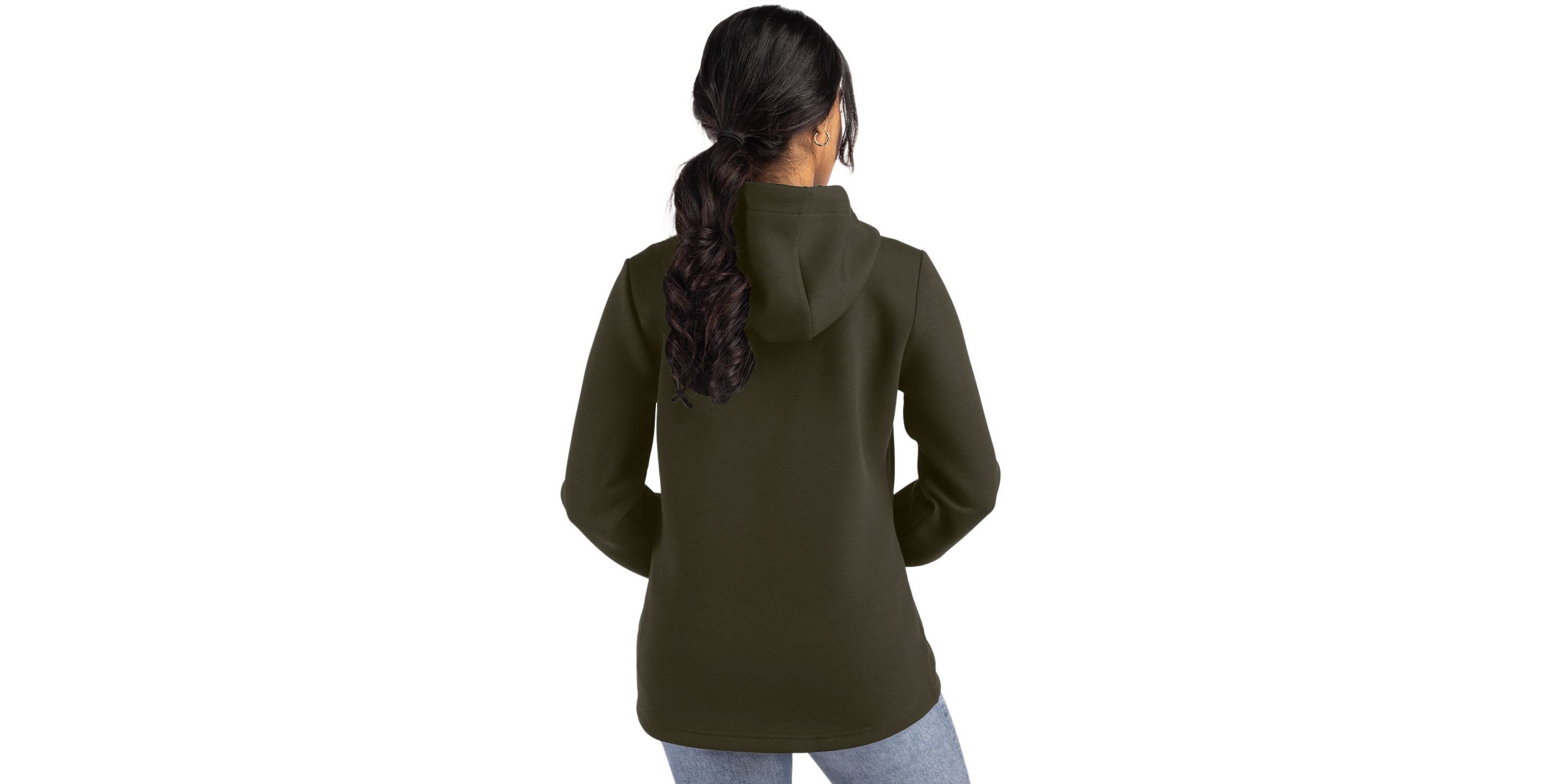 Cutter & Buck Roam Epic Comfort Recycled Womens Full Zip Hooded Jacket