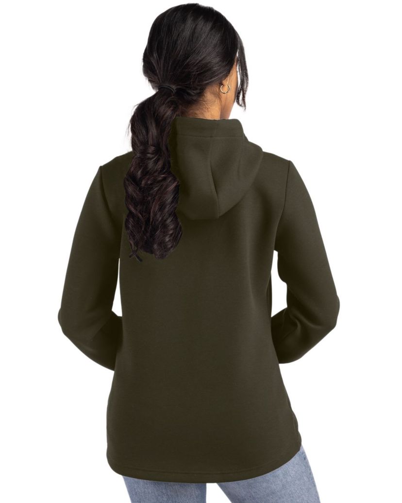 Cutter & Buck Roam Epic Comfort Recycled Womens Full Zip Hooded Jacket