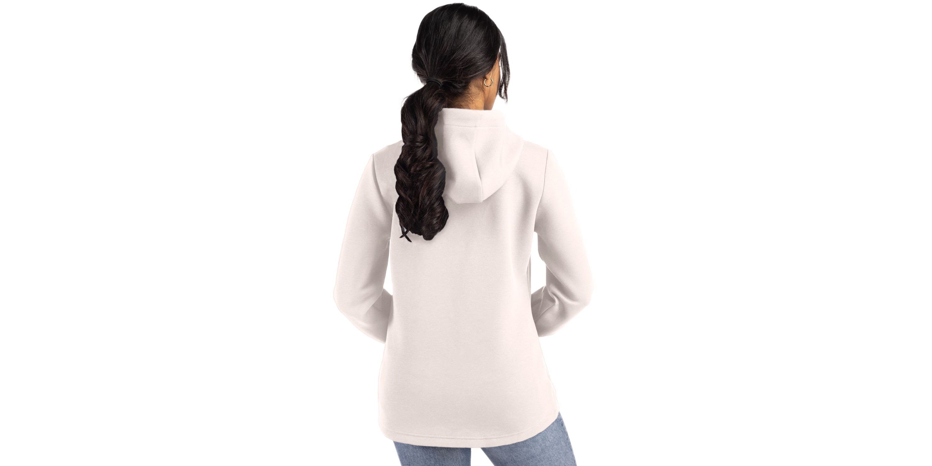Cutter & Buck Roam Epic Comfort Recycled Womens Full Zip Hooded Jacket