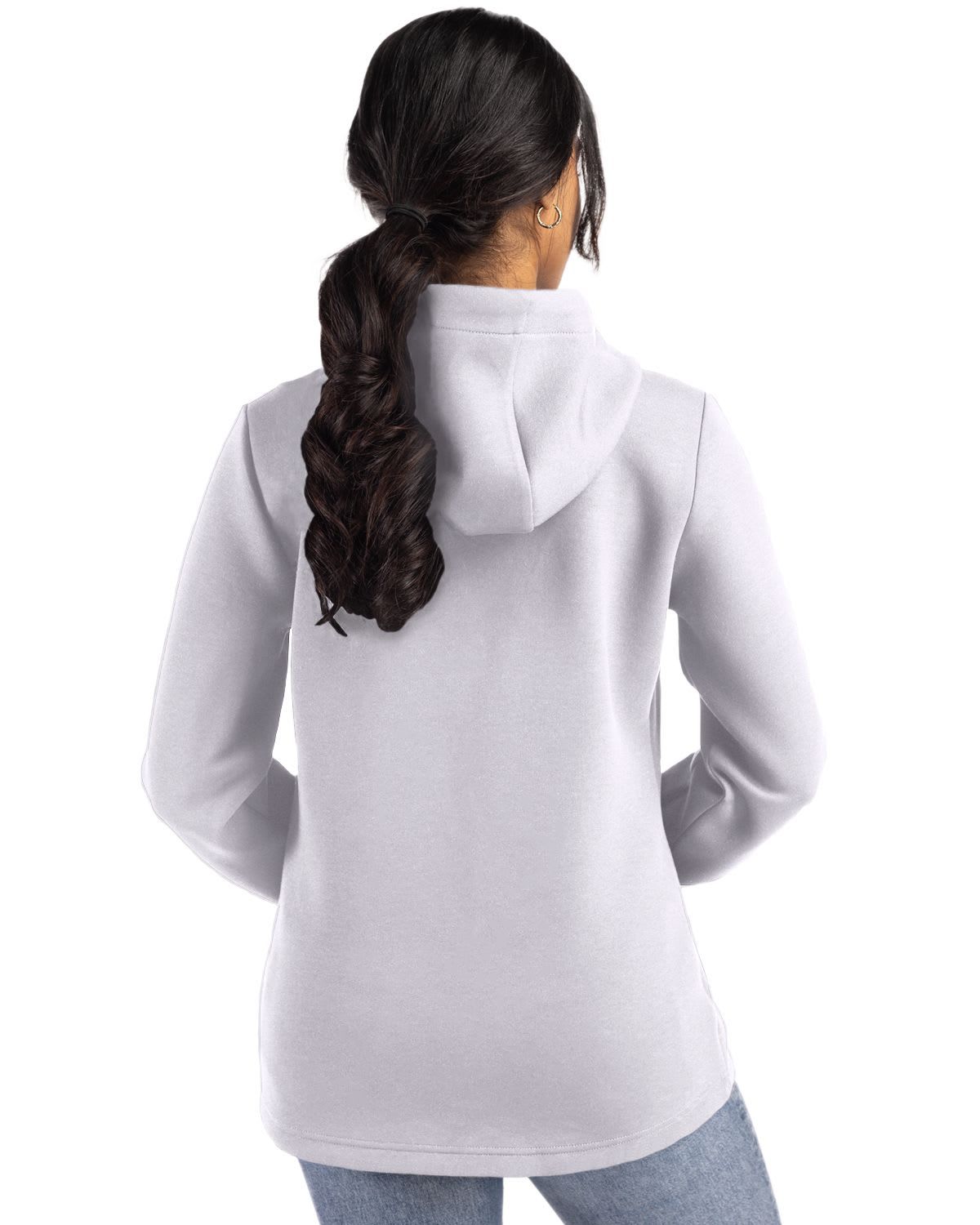 Cutter & Buck Roam Epic Comfort Recycled Womens Full Zip Hooded Jacket