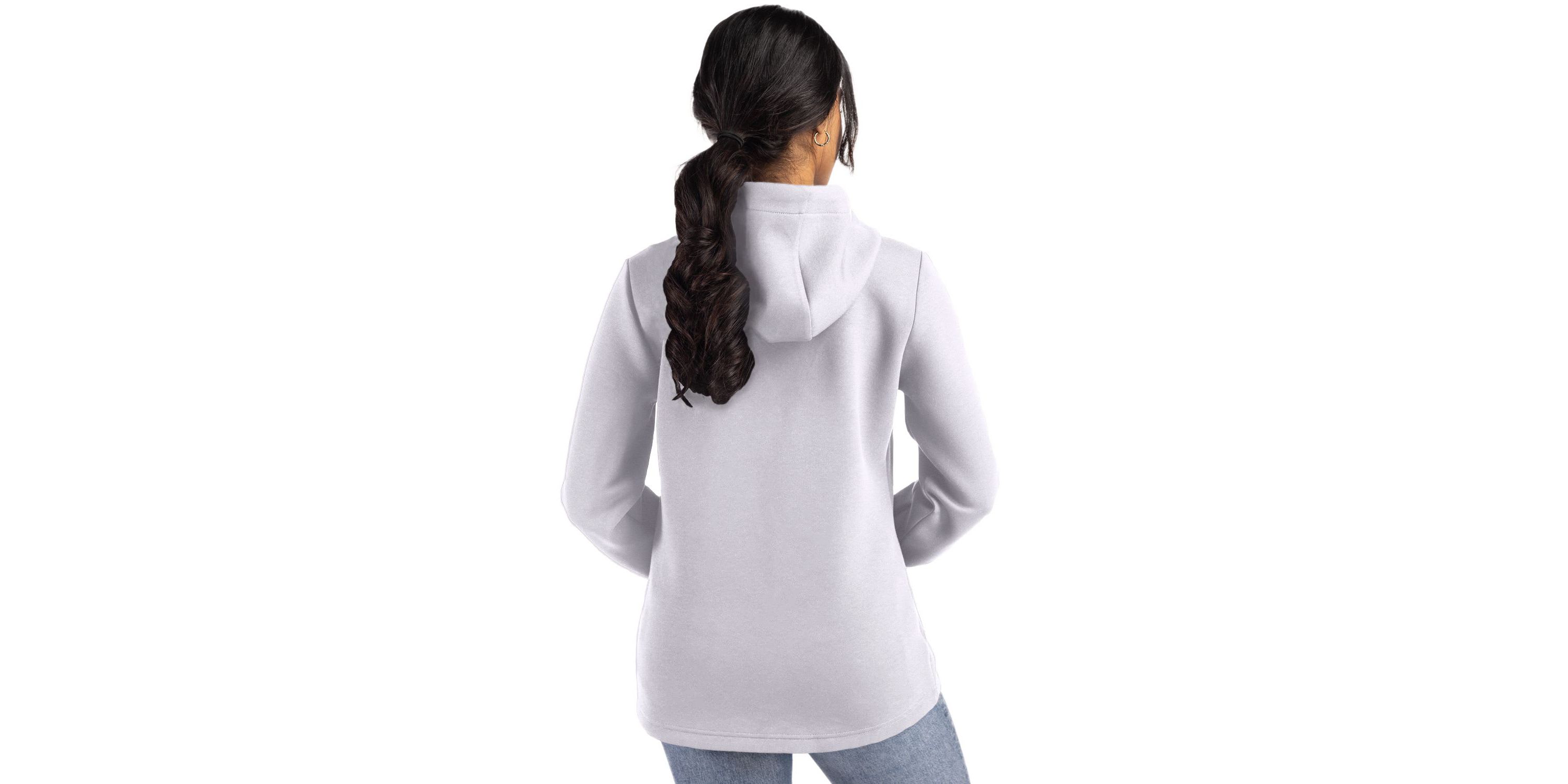 Cutter & Buck Roam Epic Comfort Recycled Womens Full Zip Hooded Jacket