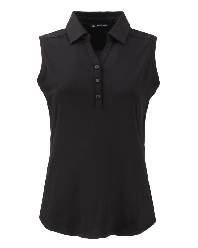 Cutter & Buck Forge Eco Stretch Recycled Womens Sleeveless Polo