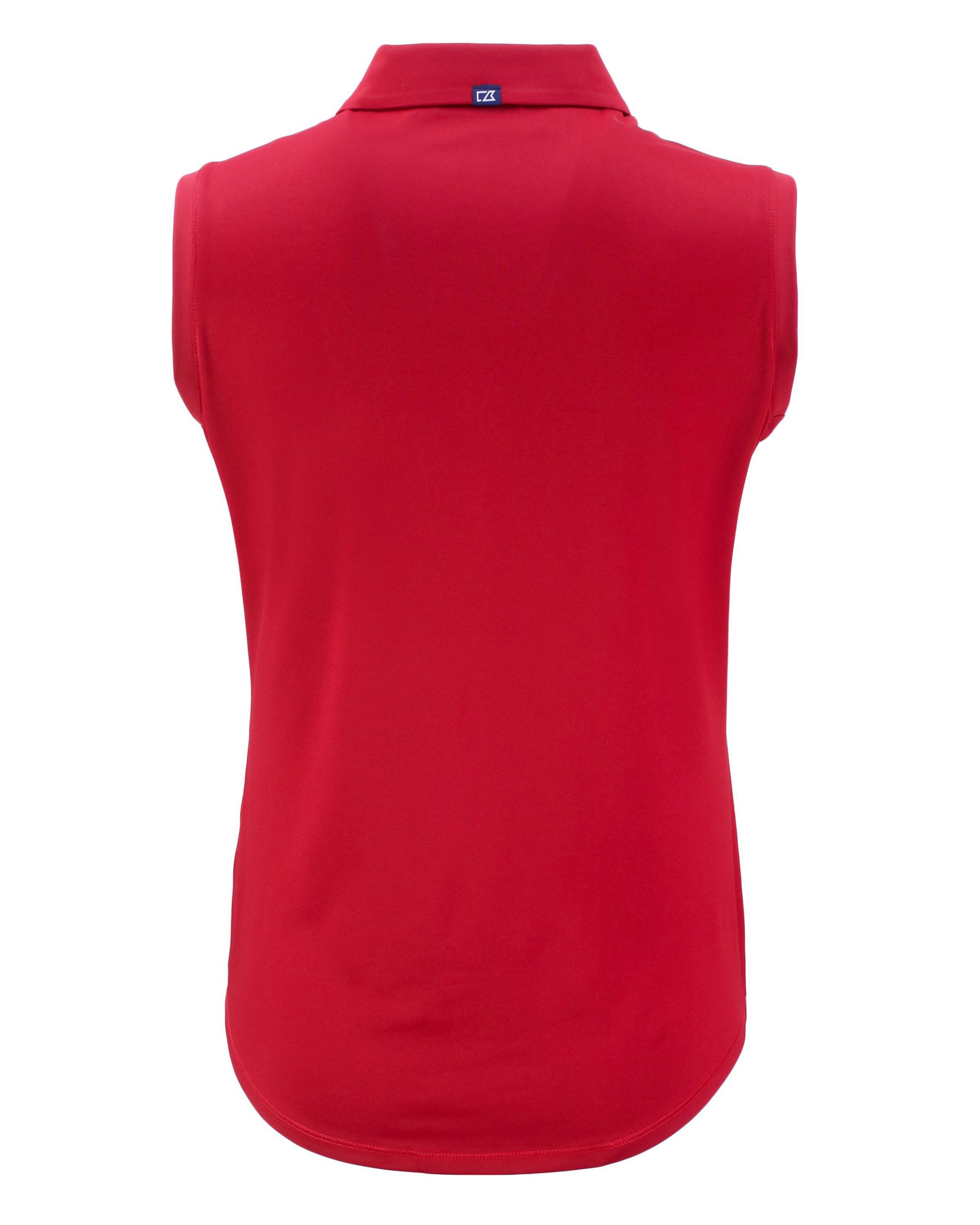Cutter & Buck Forge Eco Stretch Recycled Womens Sleeveless Polo