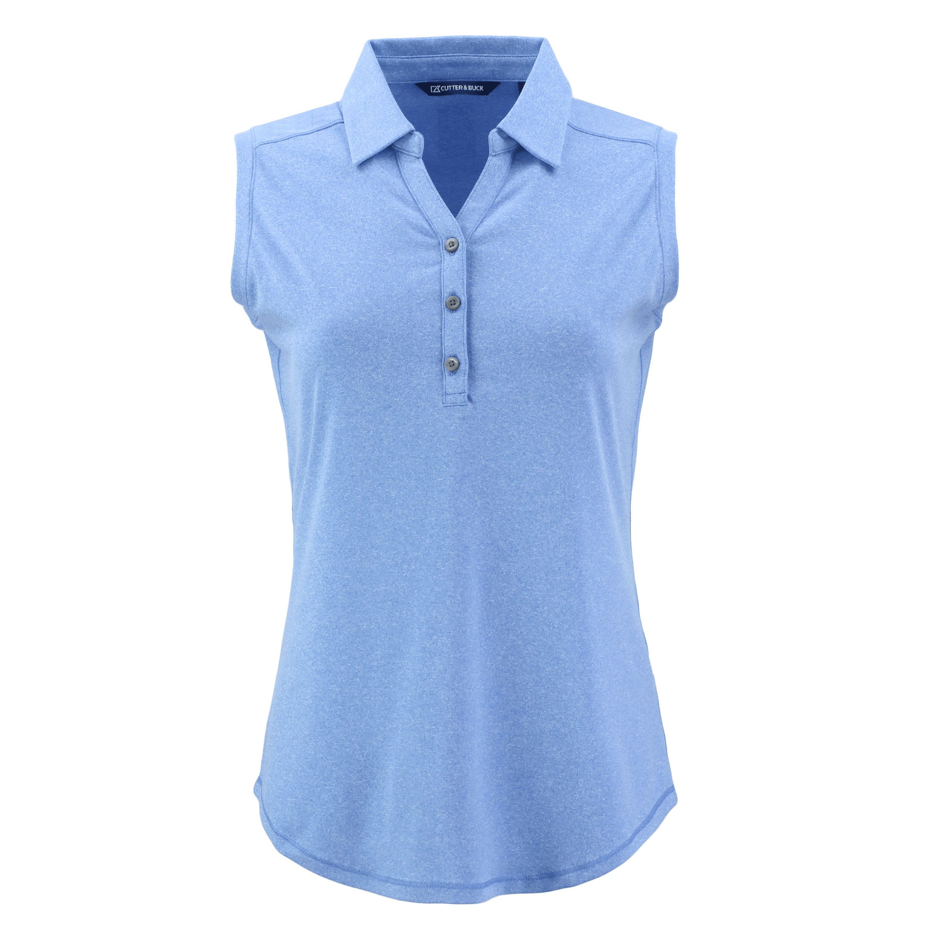 Cutter & Buck Forge Eco Stretch Recycled Womens Sleeveless Polo