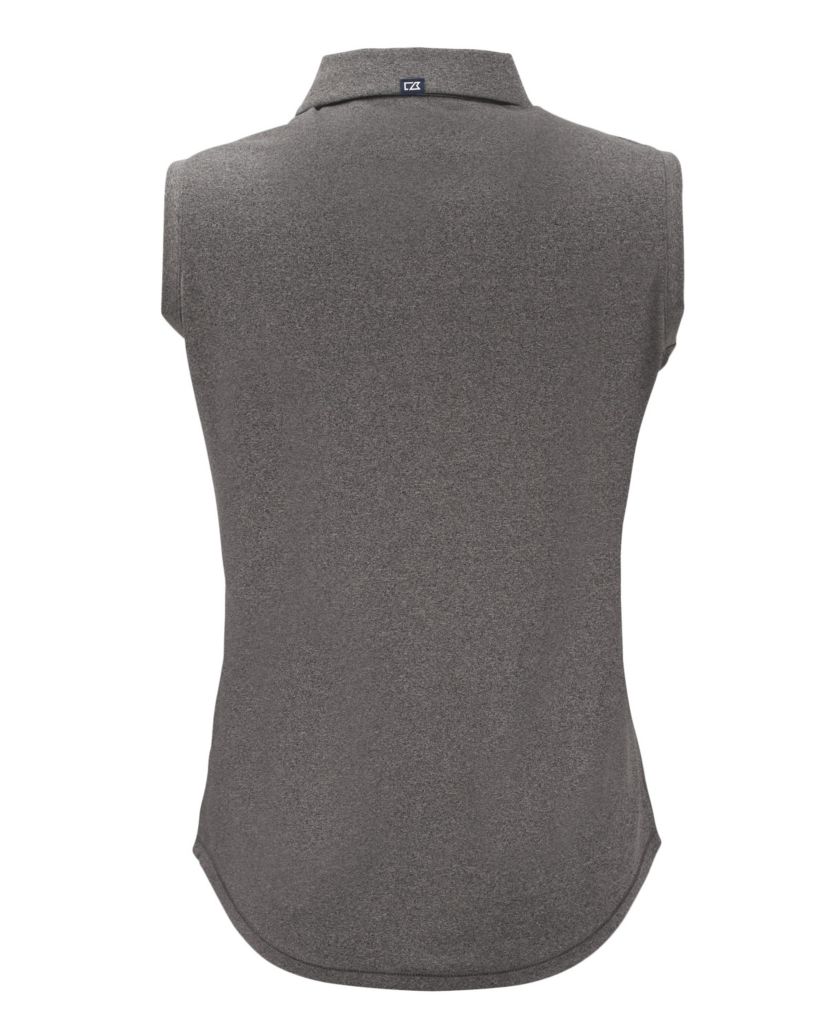 Cutter & Buck Forge Eco Stretch Recycled Womens Sleeveless Polo