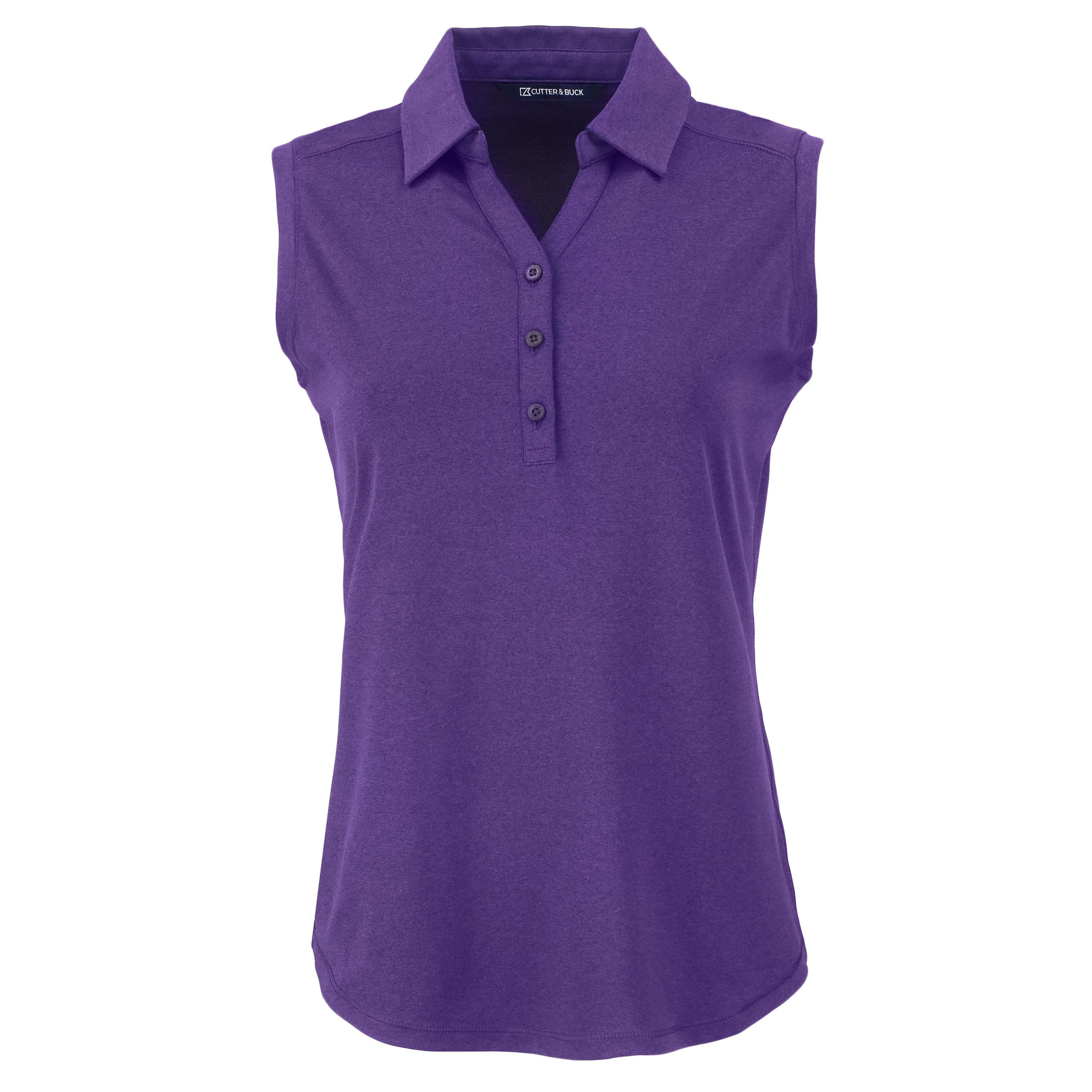 Cutter & Buck Forge Eco Stretch Recycled Womens Sleeveless Polo