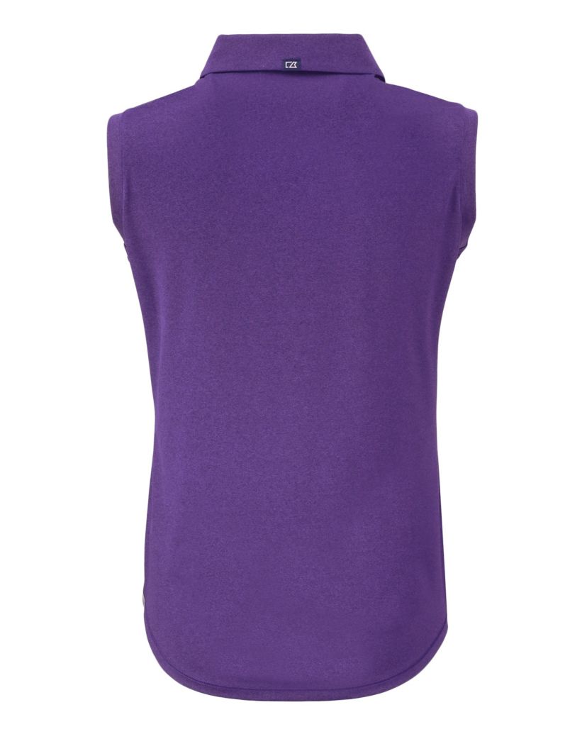 Cutter & Buck Forge Eco Stretch Recycled Womens Sleeveless Polo