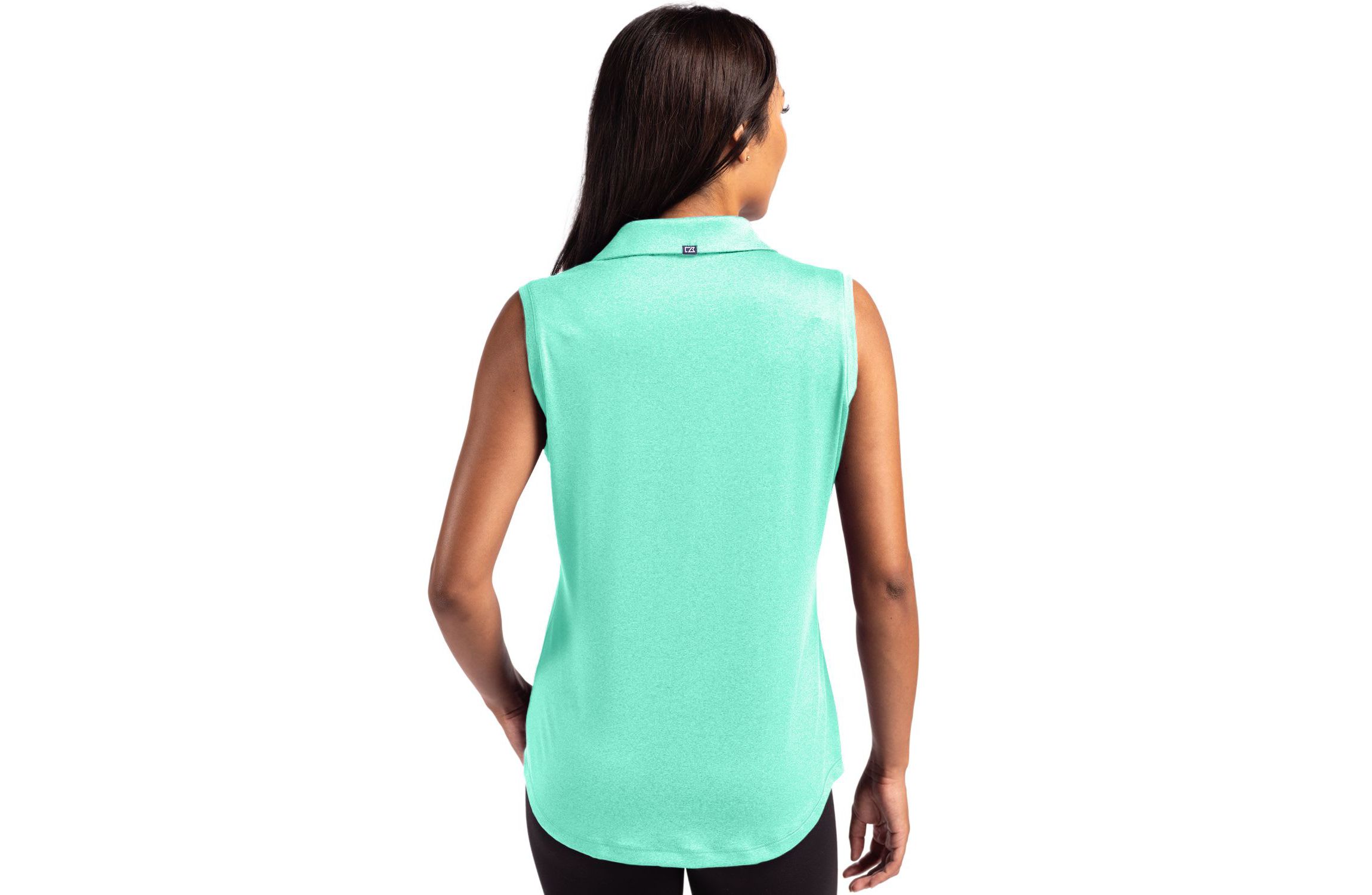 Cutter & Buck Forge Eco Stretch Recycled Womens Sleeveless Polo