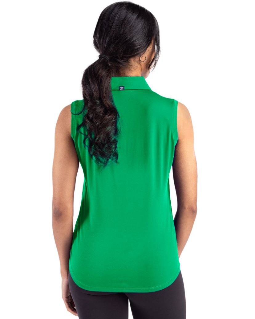 Cutter & Buck Forge Eco Stretch Recycled Womens Sleeveless Polo