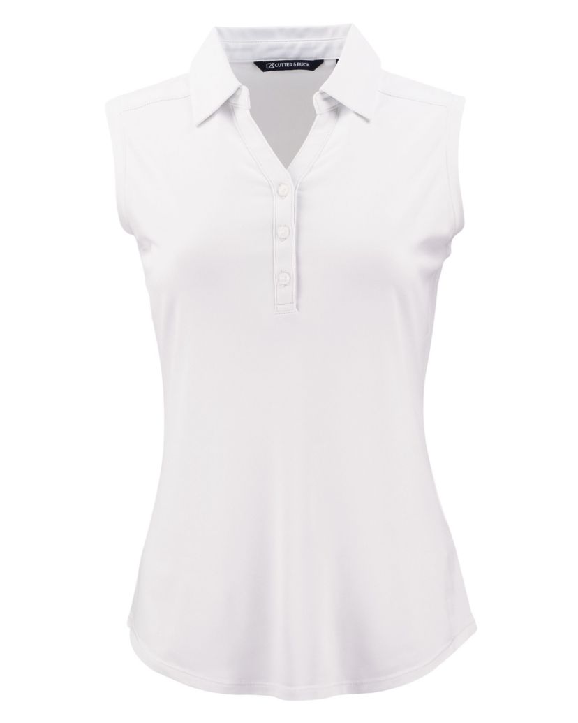 Cutter & Buck Forge Eco Stretch Recycled Womens Sleeveless Polo