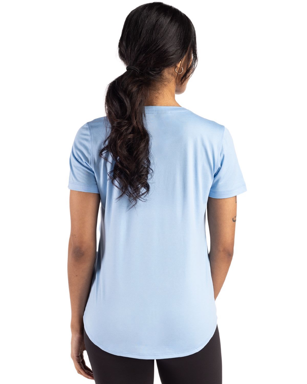 Cutter & Buck Coastline Epic Comfort Recycled Womens Short Sleeve Tee