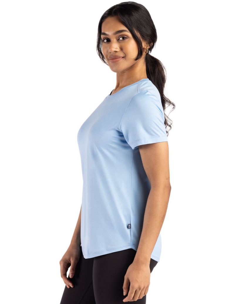 Cutter & Buck Coastline Epic Comfort Recycled Womens Short Sleeve Tee