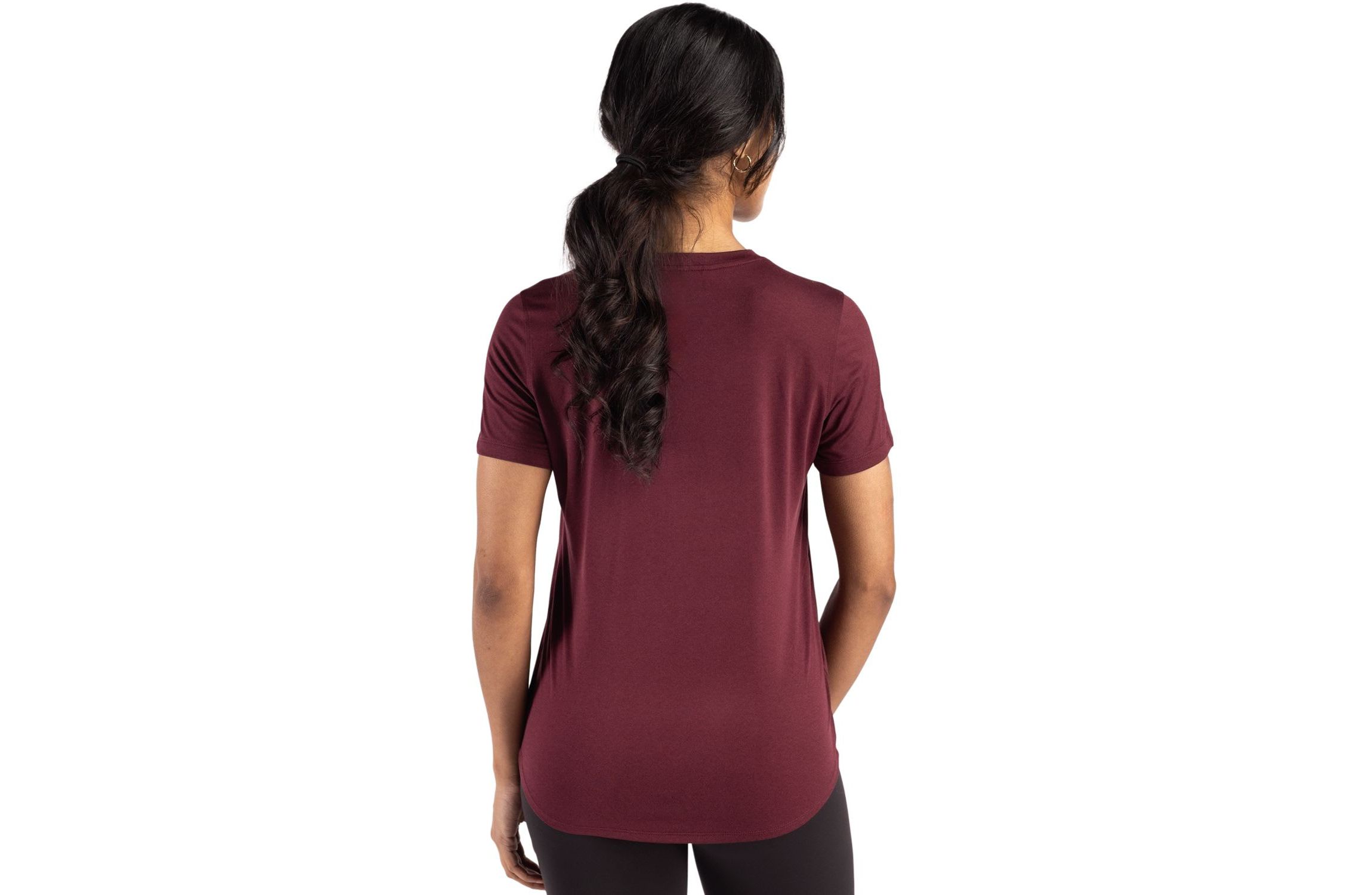 Cutter & Buck Coastline Epic Comfort Recycled Womens Short Sleeve Tee