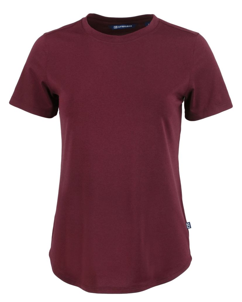 Cutter & Buck Coastline Epic Comfort Recycled Womens Short Sleeve Tee