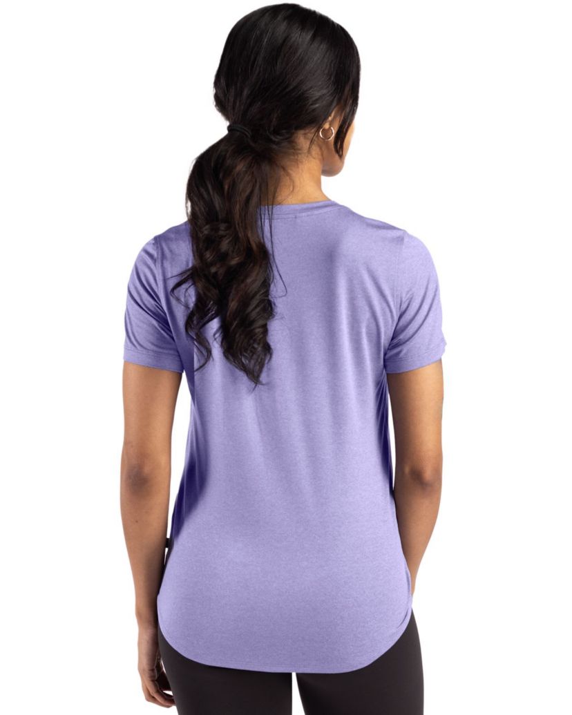 Cutter & Buck Coastline Epic Comfort Recycled Womens Short Sleeve Tee