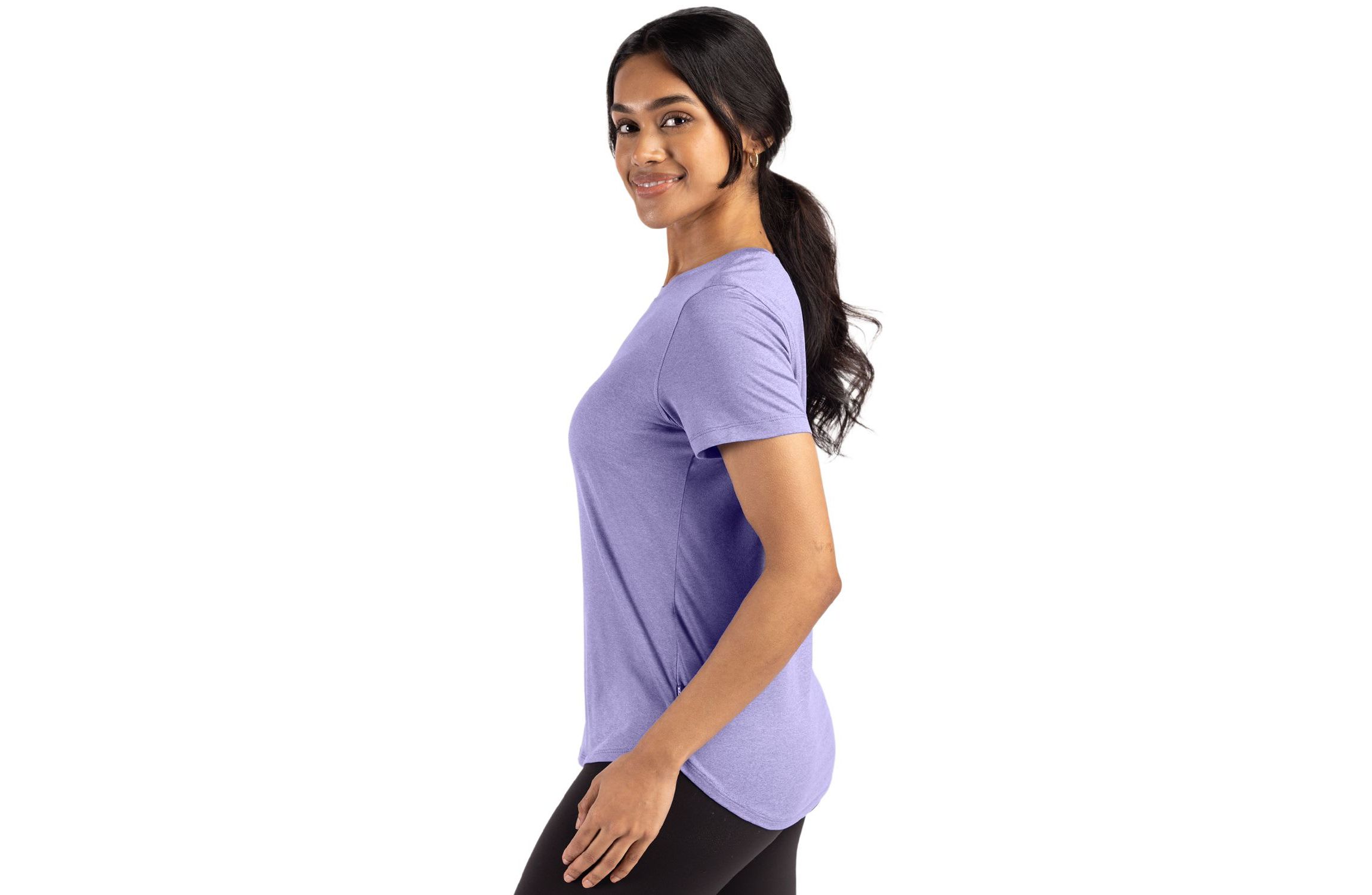 Cutter & Buck Coastline Epic Comfort Recycled Womens Short Sleeve Tee