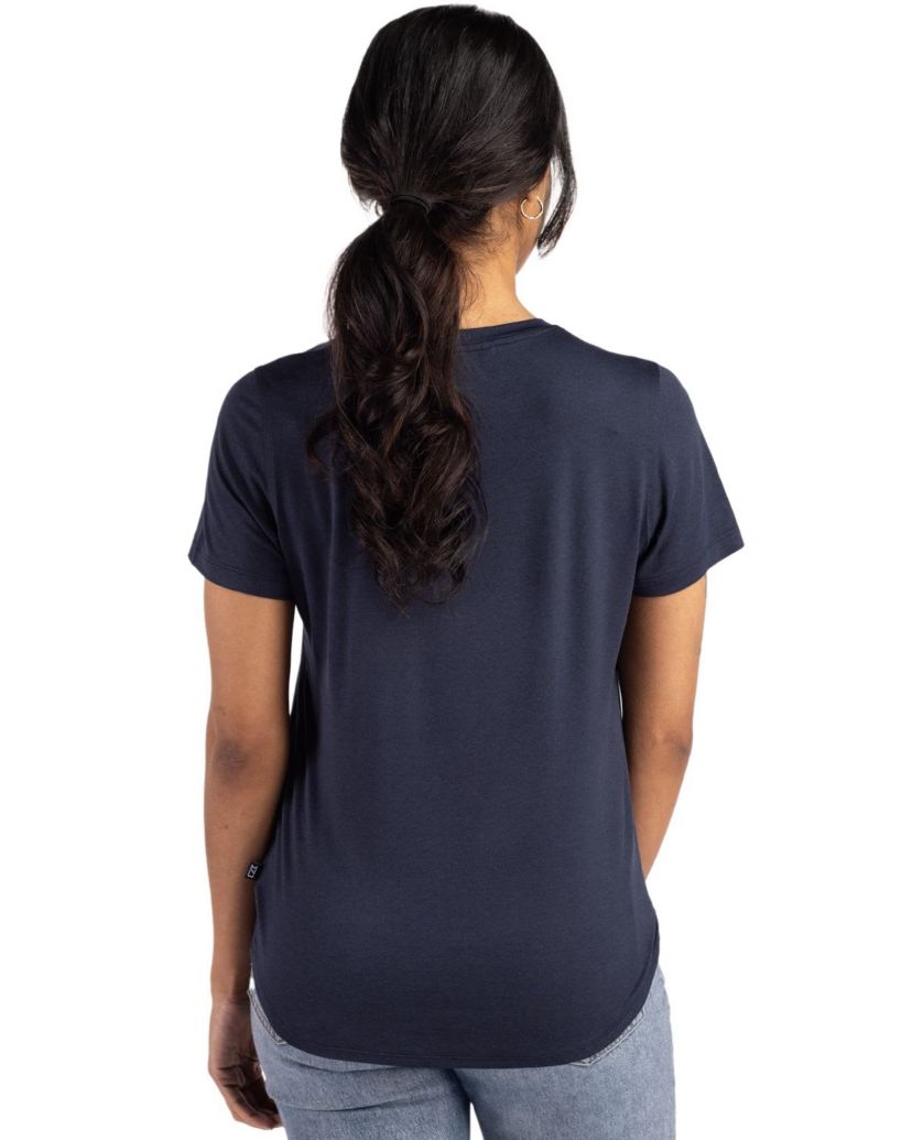 Cutter & Buck Coastline Epic Comfort Recycled Womens Short Sleeve Tee