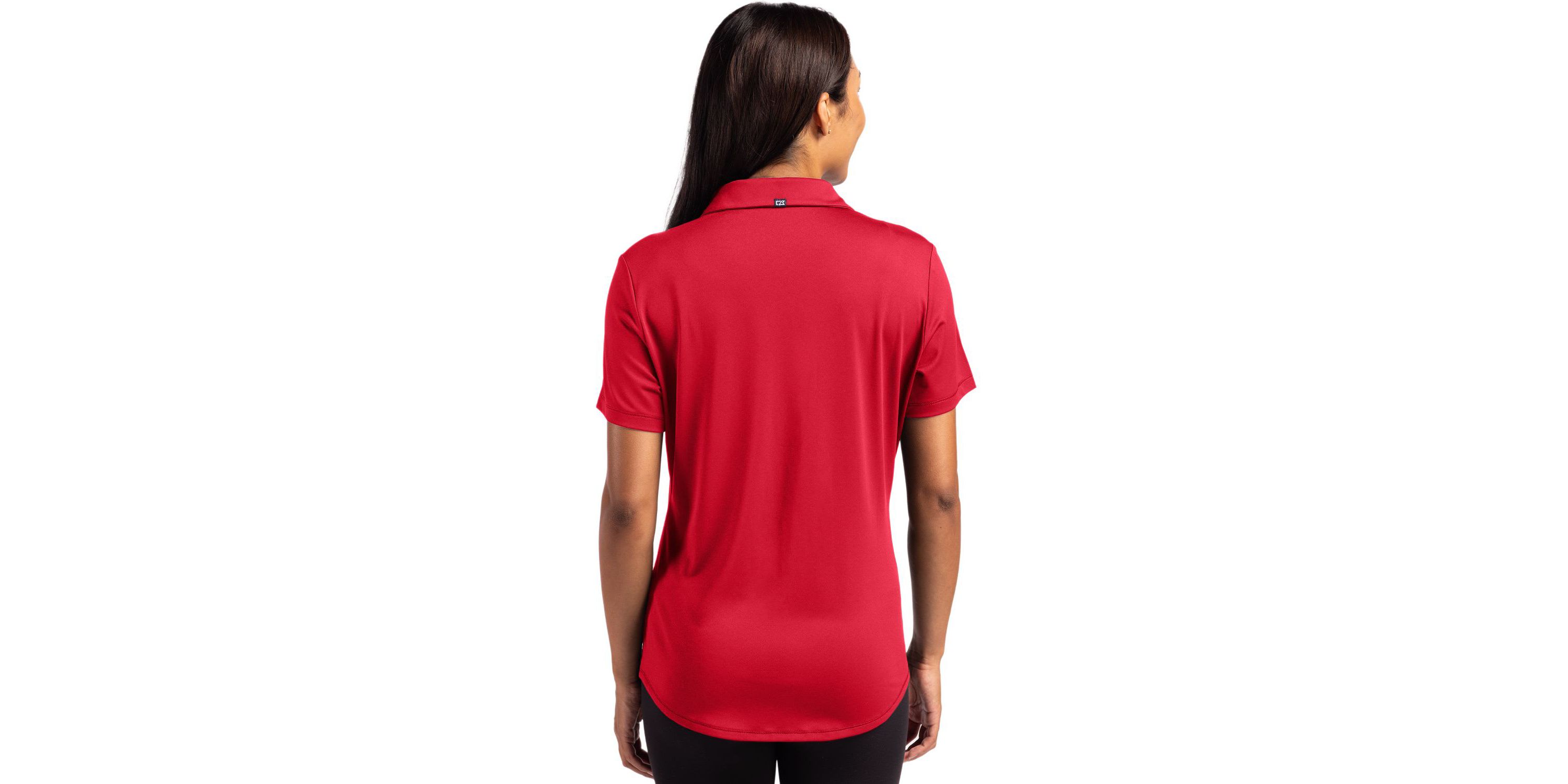 Cutter & Buck Forge Eco Stretch Recycled Womens Short Sleeve Polo