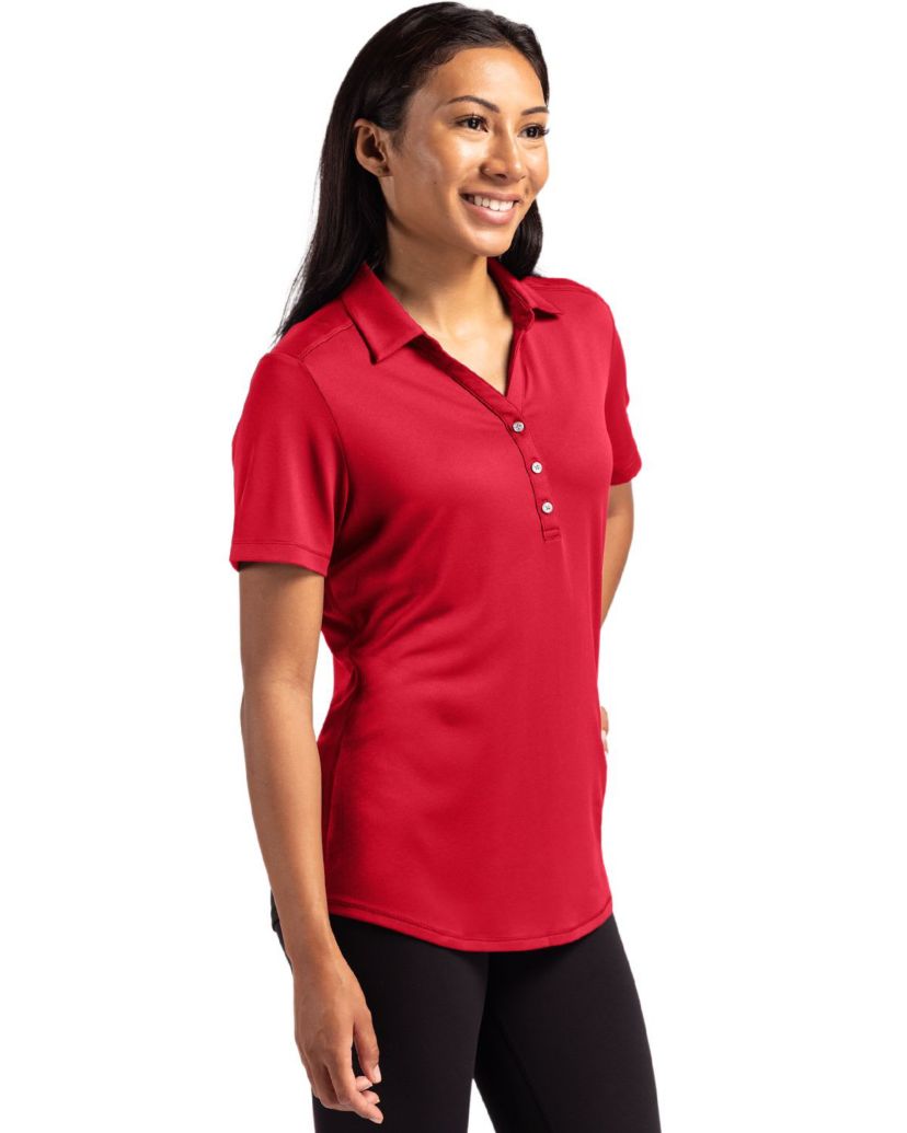 Cutter & Buck Forge Eco Stretch Recycled Womens Short Sleeve Polo