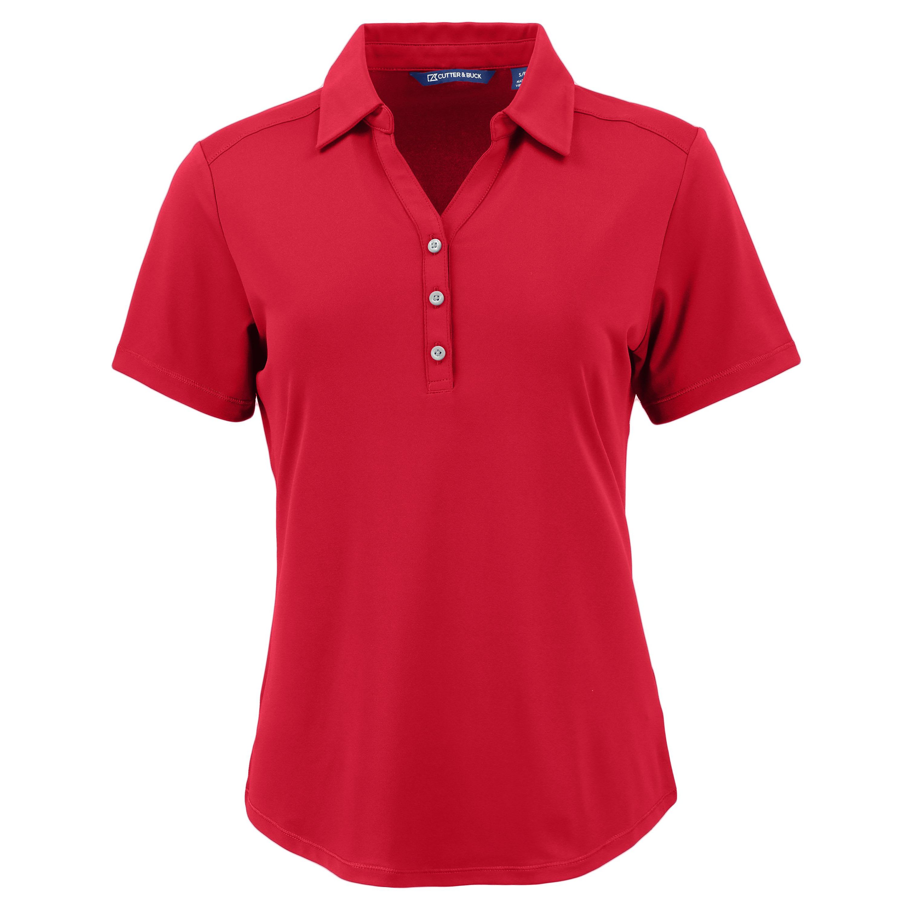 Cutter & Buck Forge Eco Stretch Recycled Womens Short Sleeve Polo