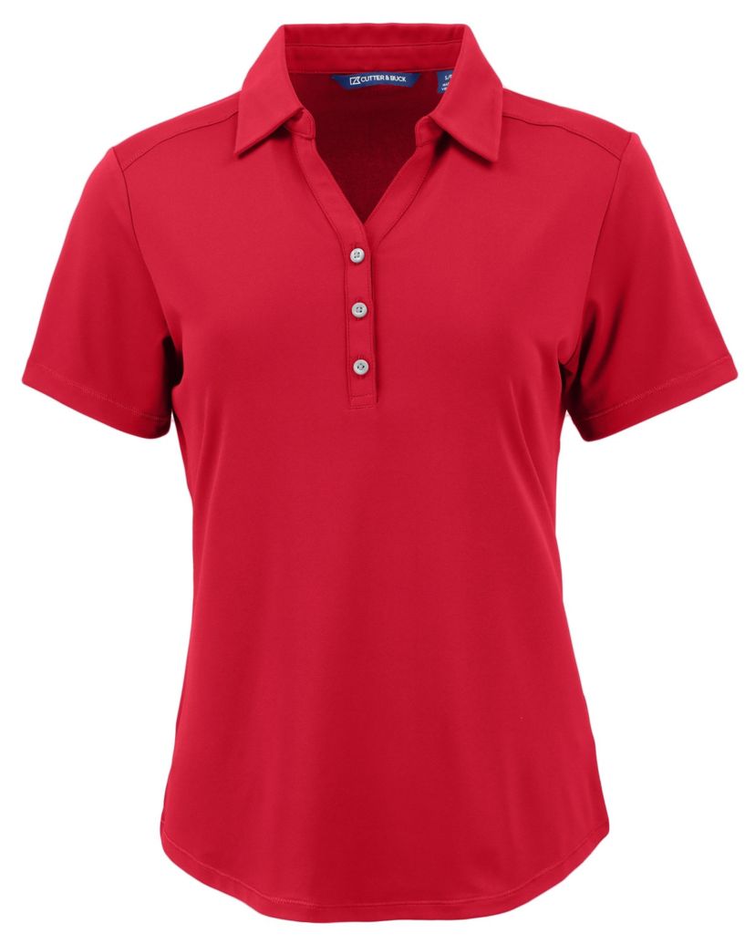Cutter & Buck Forge Eco Stretch Recycled Womens Short Sleeve Polo