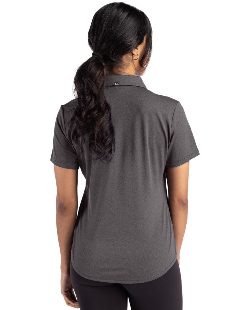 Cutter & Buck Forge Eco Stretch Recycled Womens Short Sleeve Polo