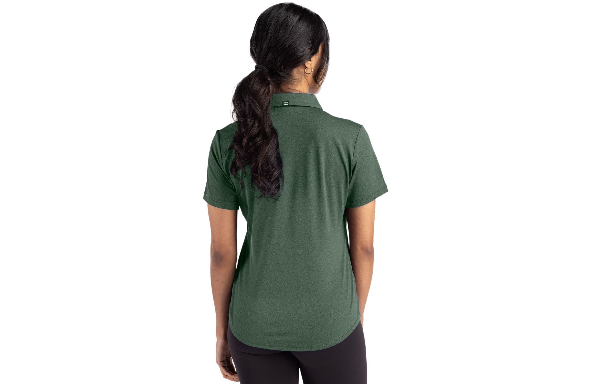 Cutter & Buck Forge Eco Stretch Recycled Womens Short Sleeve Polo