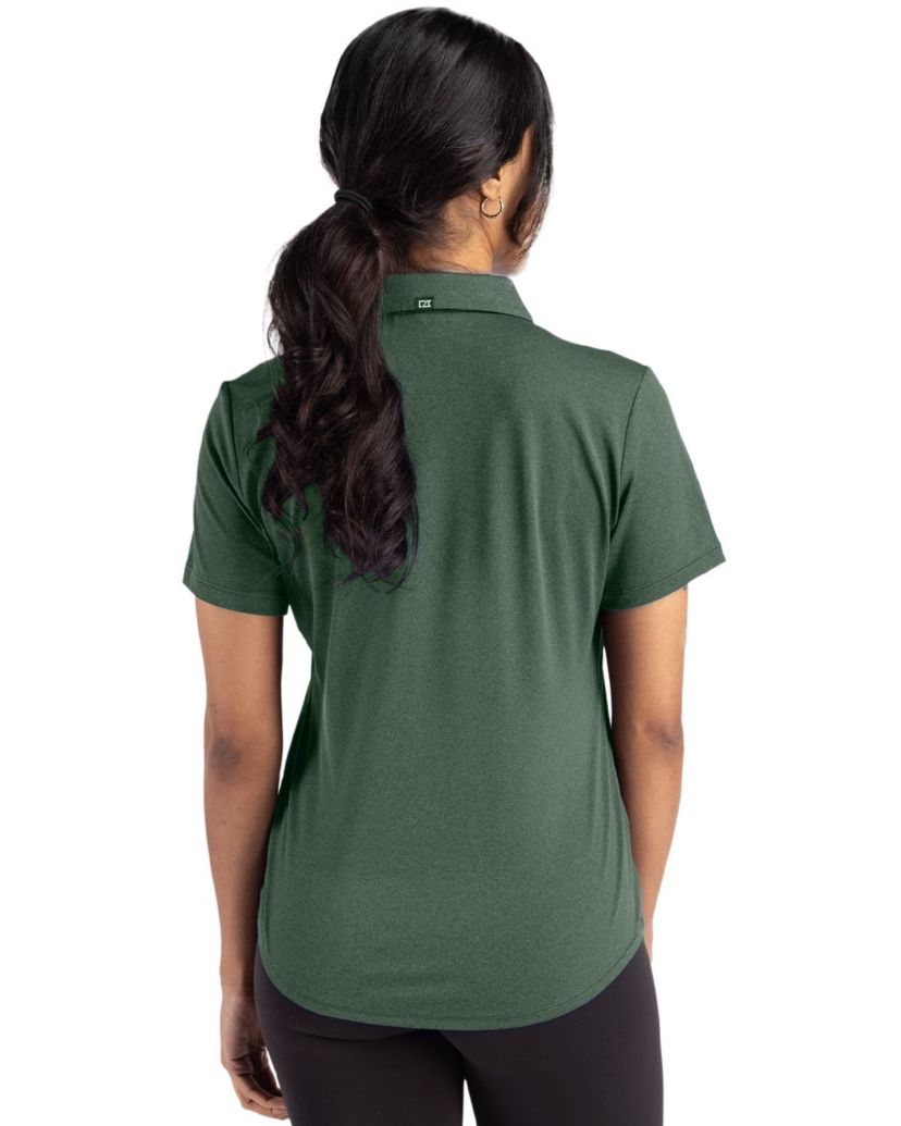 Cutter & Buck Forge Eco Stretch Recycled Womens Short Sleeve Polo