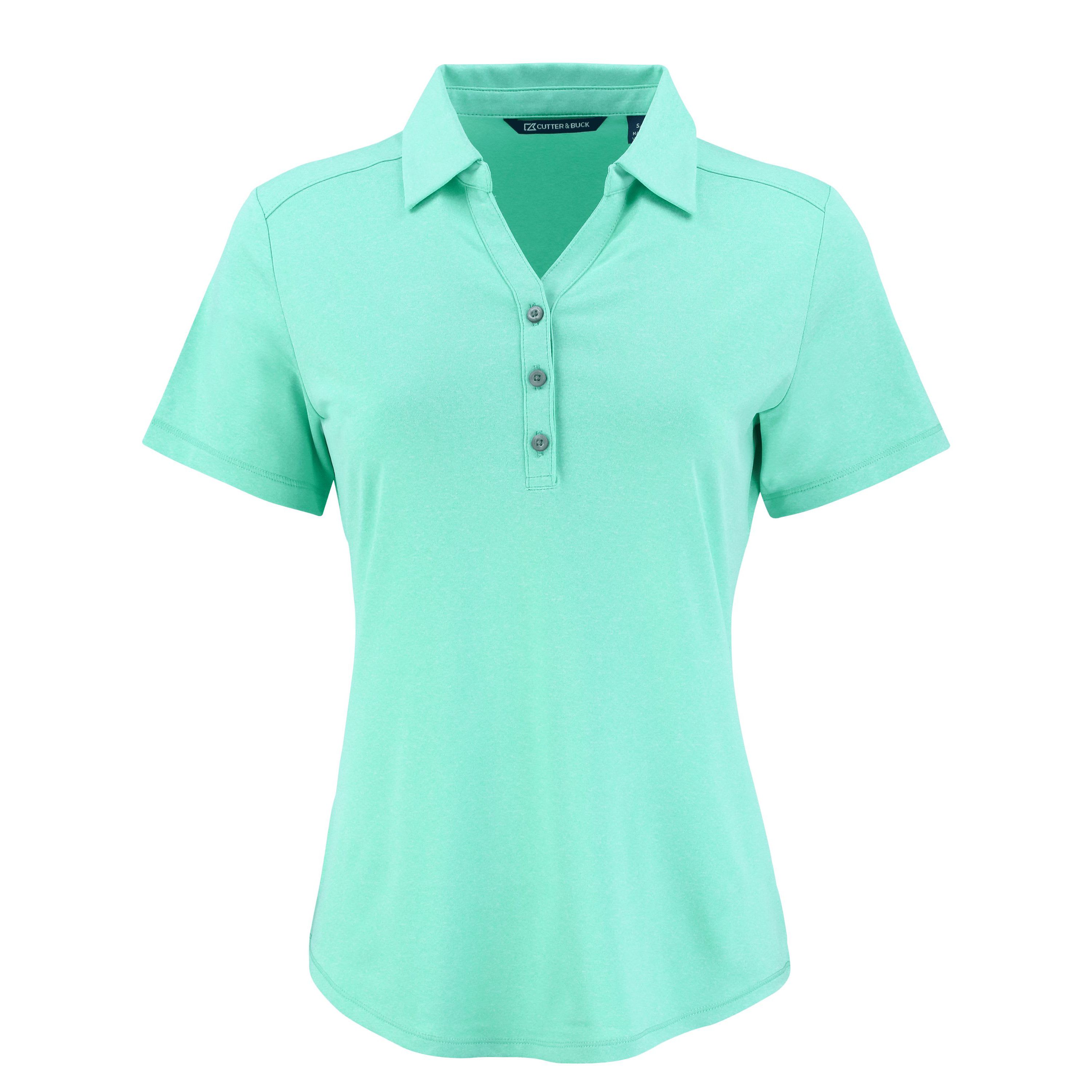 Cutter & Buck Forge Eco Stretch Recycled Womens Short Sleeve Polo
