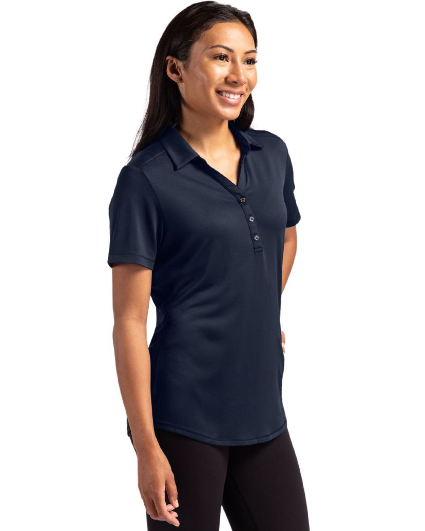 Cutter & Buck Forge Eco Stretch Recycled Womens Short Sleeve Polo