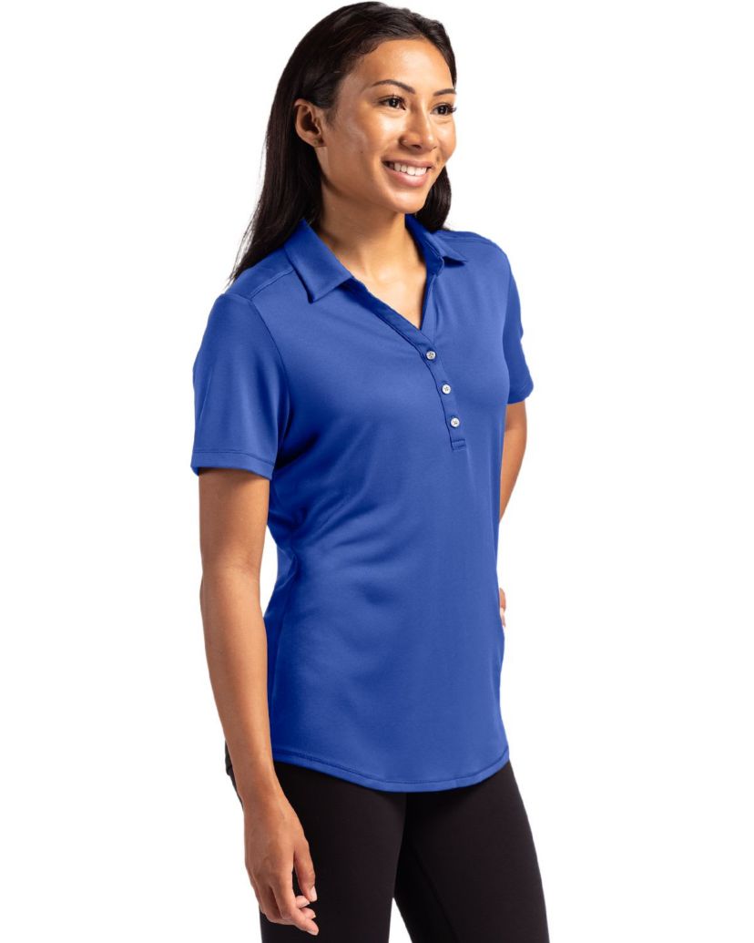Cutter & Buck Forge Eco Stretch Recycled Womens Short Sleeve Polo