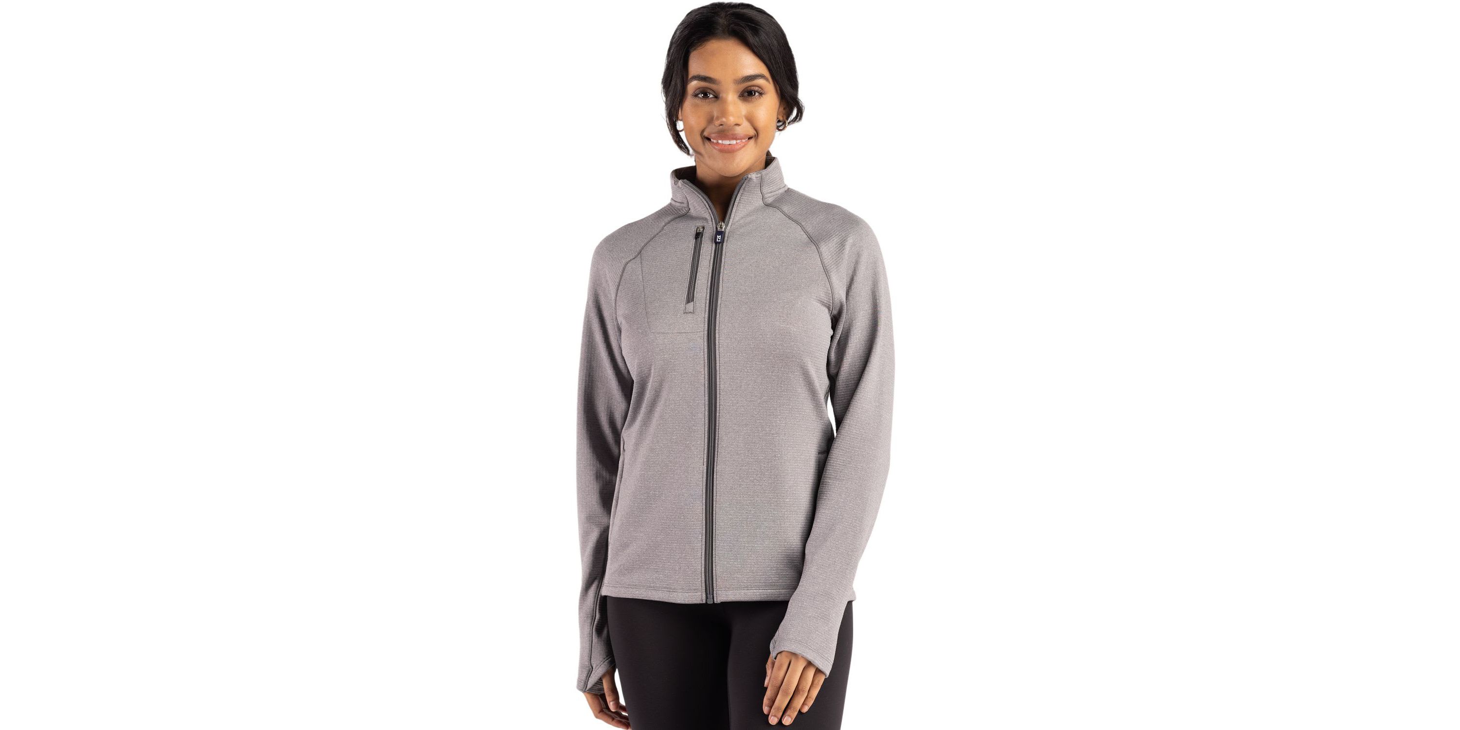 Cutter & Buck Peshastin Fleece Recycled Womens Full Zip Jacket