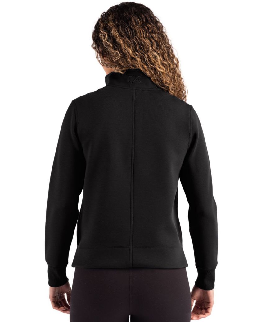 Cutter & Buck Roam Epic Versatility Recycled Womens Quarter Zip Pullover
