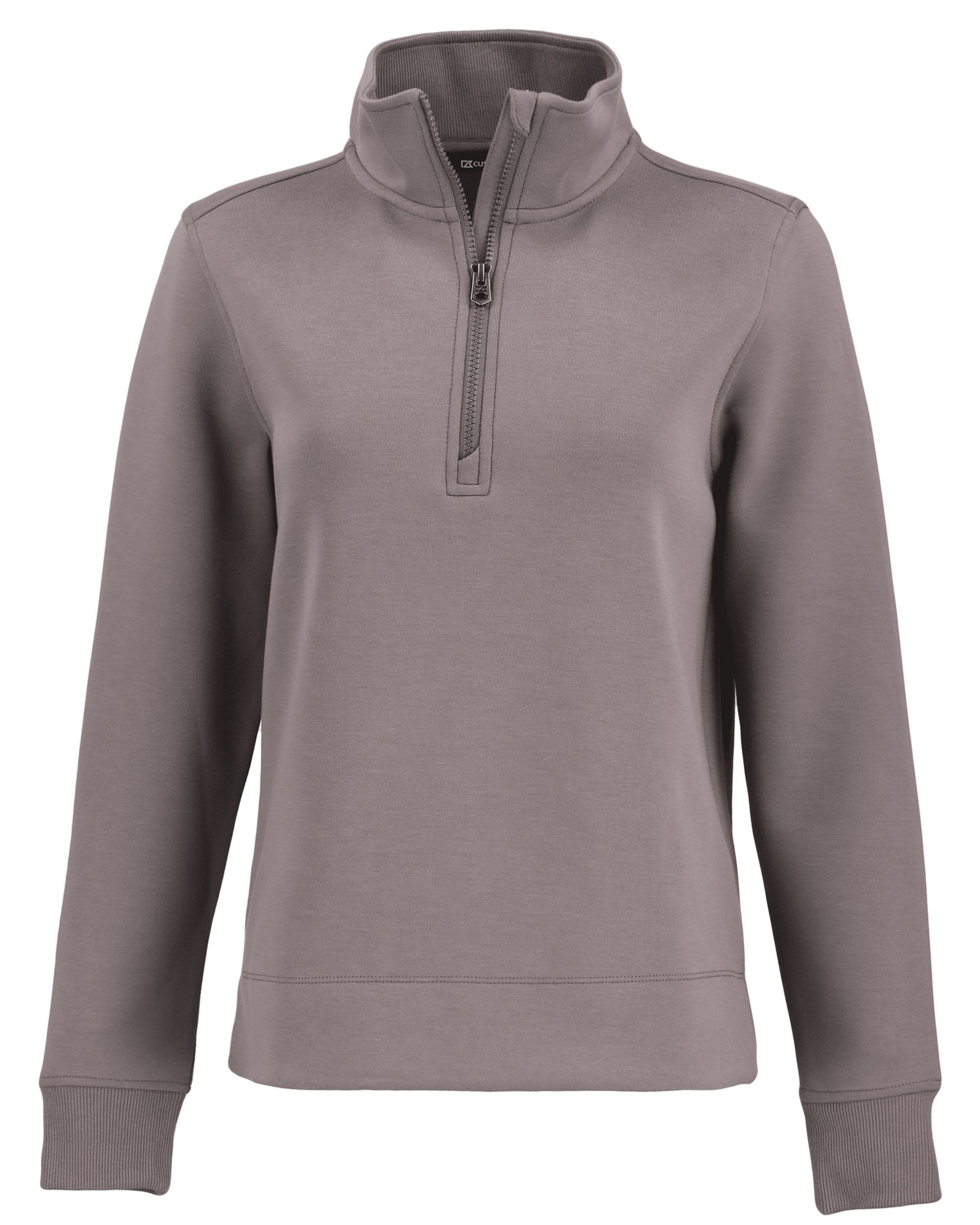 Cutter & Buck Roam Epic Versatility Recycled Womens Quarter Zip Pullover