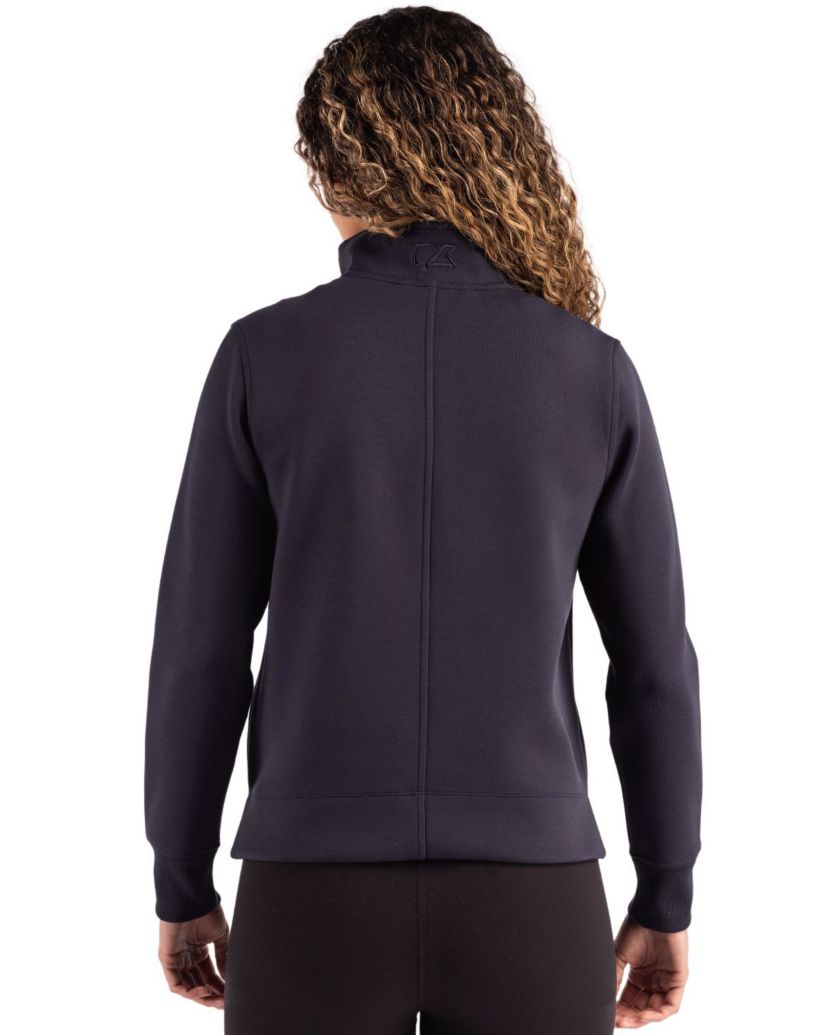 Cutter & Buck Roam Epic Versatility Recycled Womens Quarter Zip Pullover