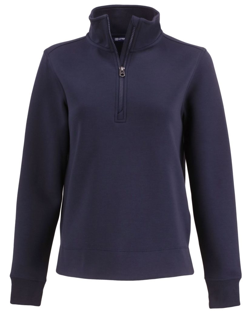 Cutter & Buck Roam Epic Versatility Recycled Womens Quarter Zip Pullover