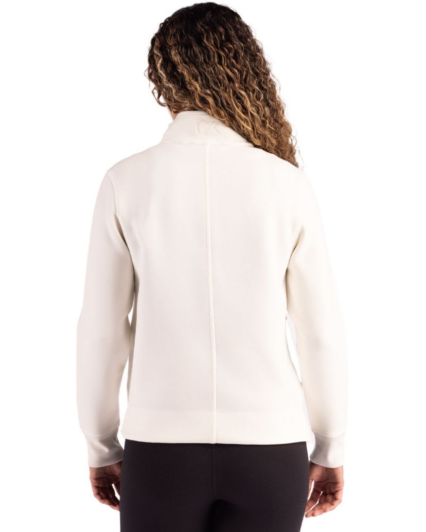 Cutter & Buck Roam Epic Versatility Recycled Womens Quarter Zip Pullover