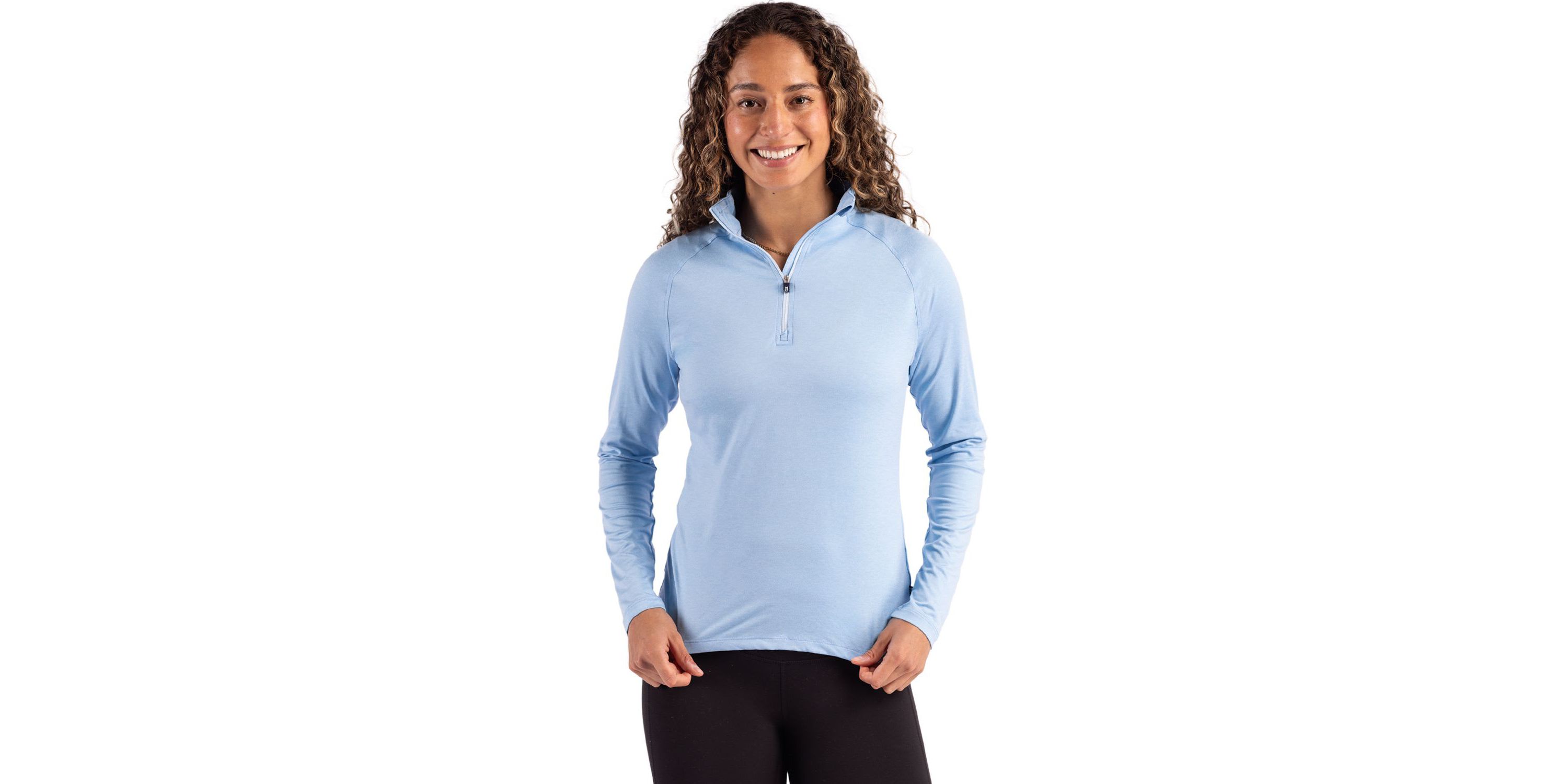 Cutter & Buck Coastline Epic Comfort Recycled Women’s Quarter Zip