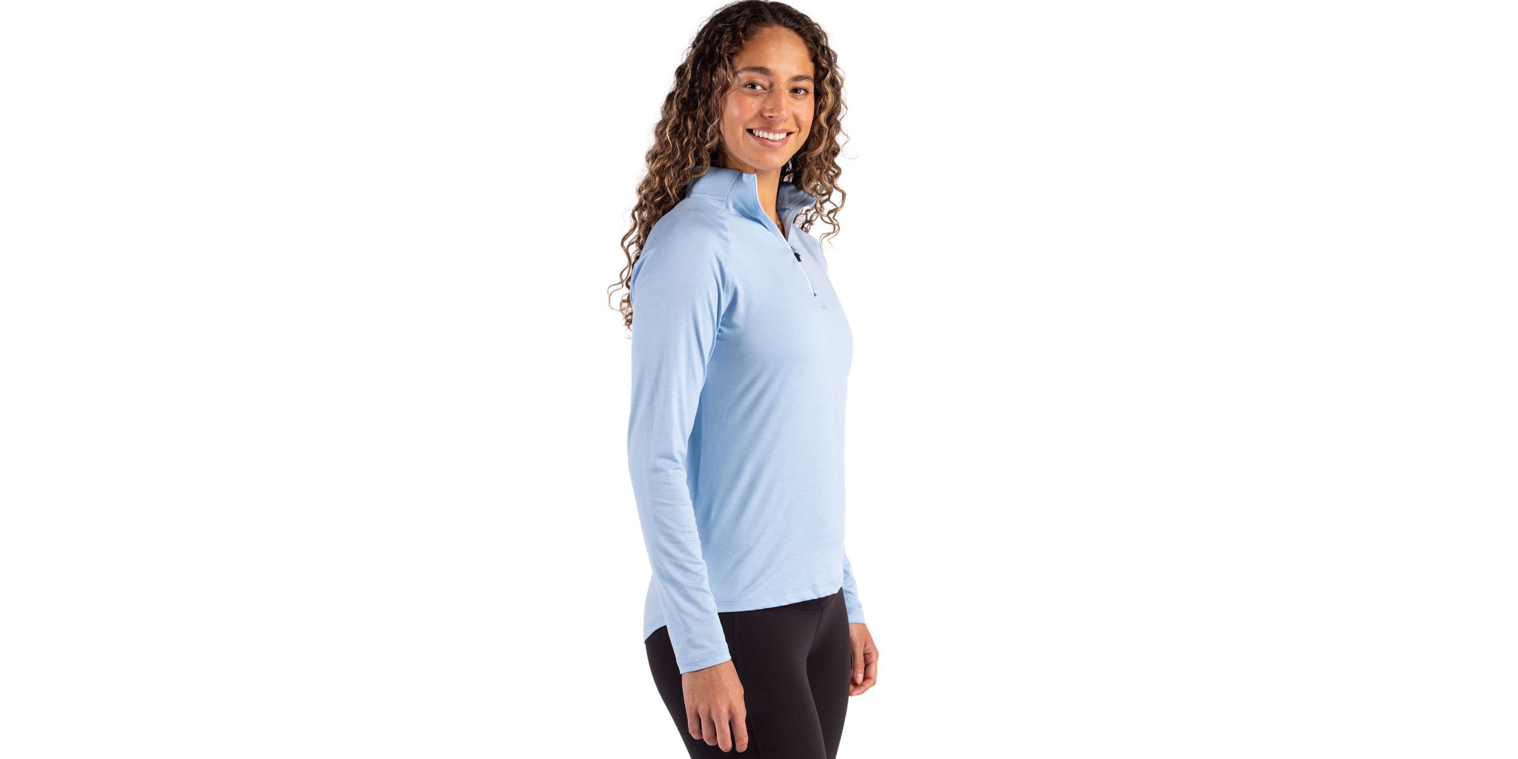 Cutter & Buck Coastline Epic Comfort Recycled Women’s Quarter Zip